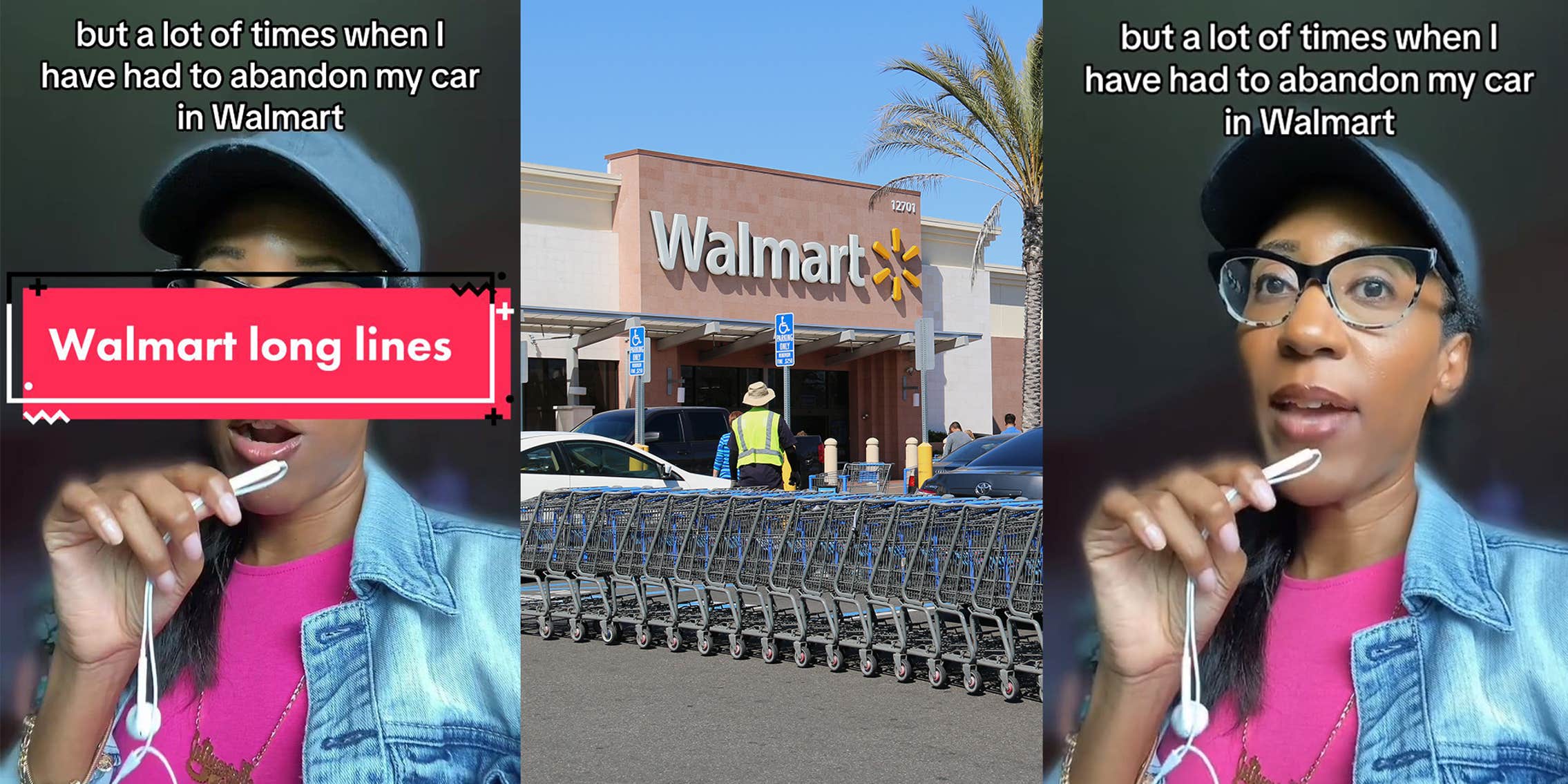 Walmart Customer Defends Abandoning Shopping Carts