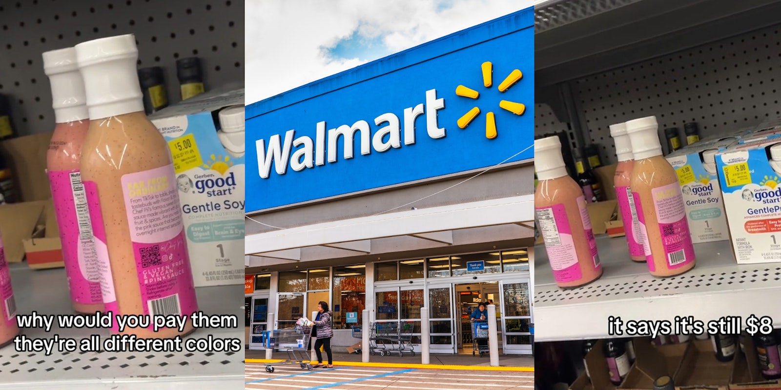 Shopper Shows Viral 'Pink Sauce' in Clearance Section at Walmart