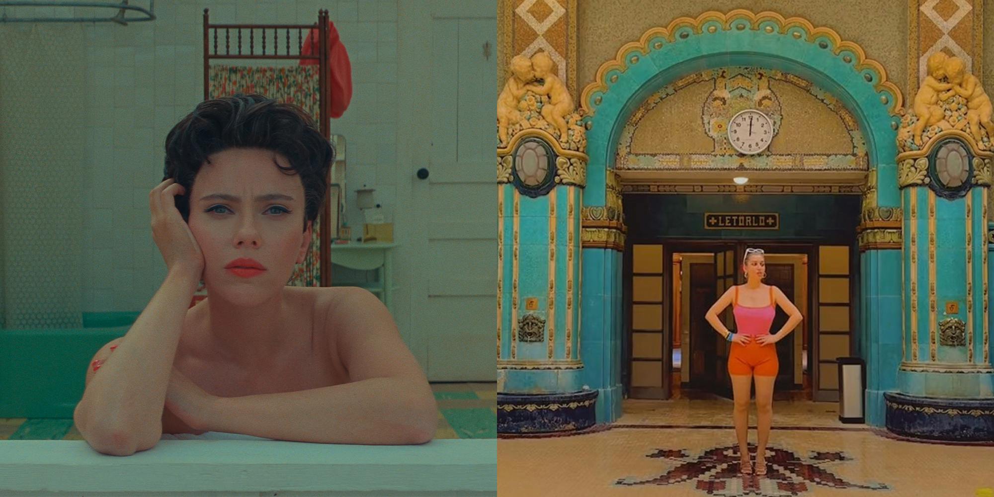 Scarlett Johansson stars as "Midge Campbell" in writer/director Wes Anderson's ASTEROID CITY, a Focus Features release. TikToker irinahp imitating a Wes Anderson film