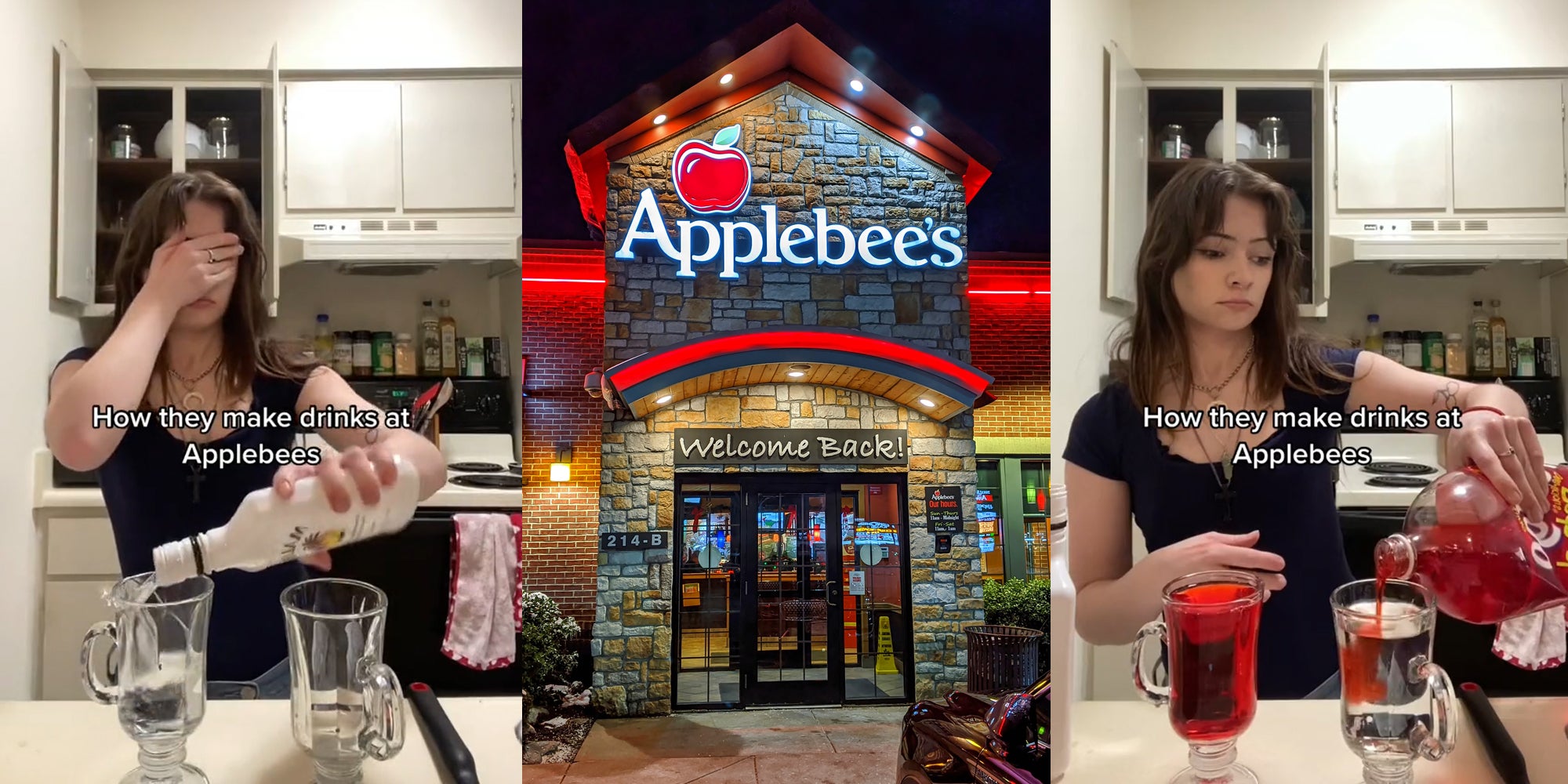 Woman Mocks Inconsistent Alcohol Content in Applebee's Drinks
