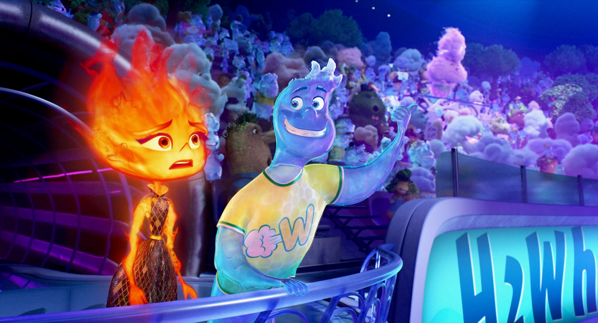 Disney-Pixar's Elemental reminds fans of Fireboy and Watergirl