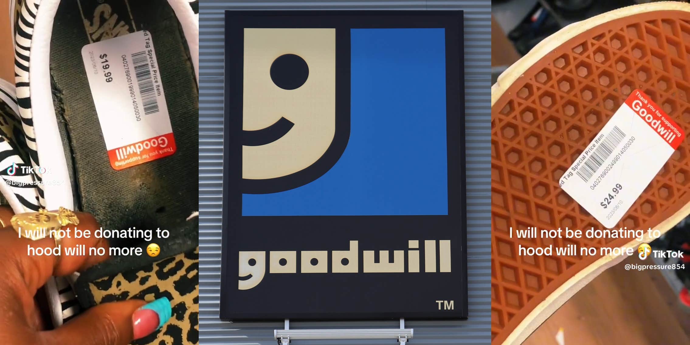Customer Finds Shoes She Donated To Goodwill Priced At 25 Customer finds shoes she donated to goodwill priced at 25