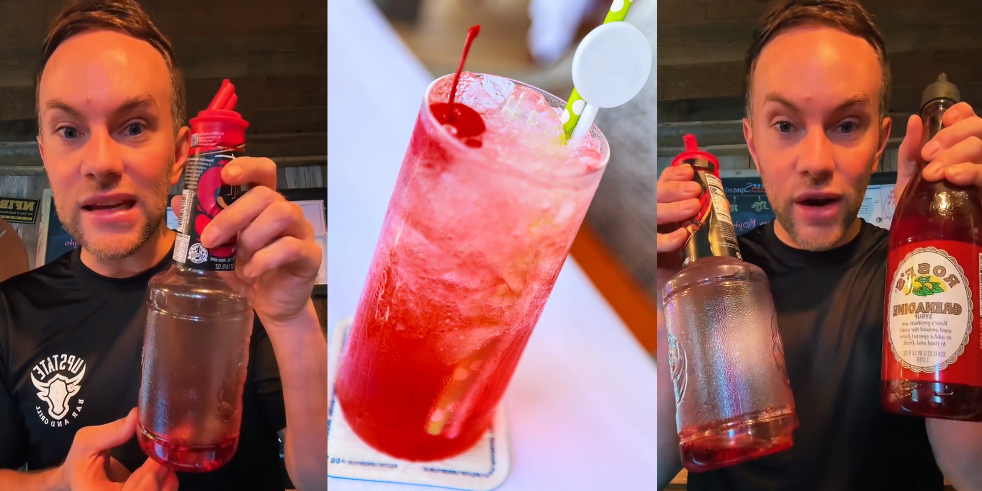 Bartender Finds Out Finest Call Grenadine Syrup Contains Alcohol