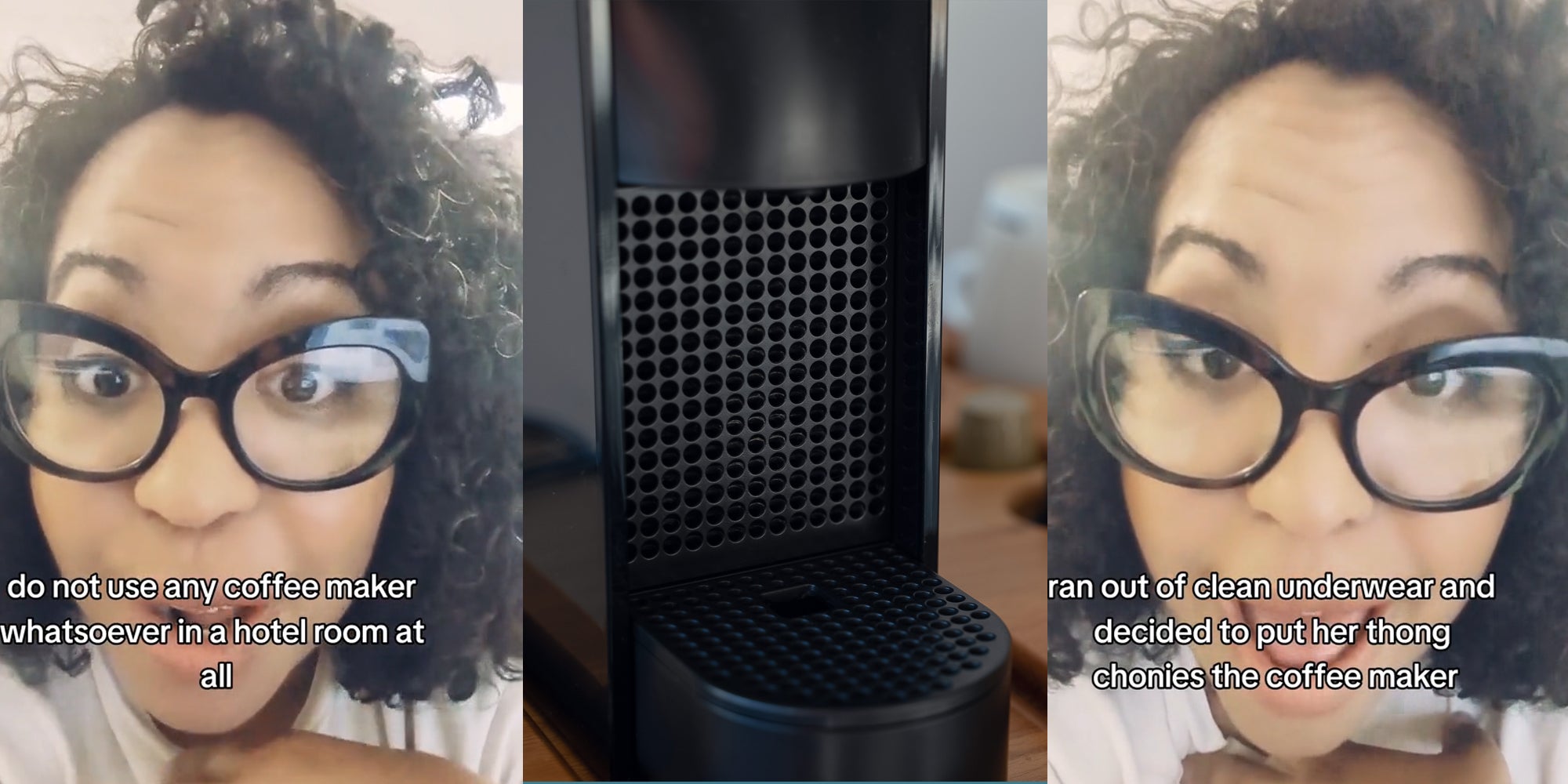 Woman Warns Against Using Coffee Makers in Hotel Rooms