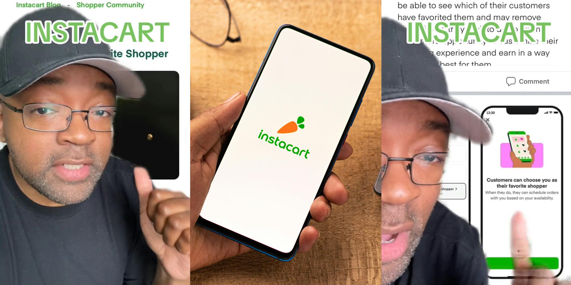 Instacart's new feature lets you 'favorite' shoppers to have future orders  fulfilled by them