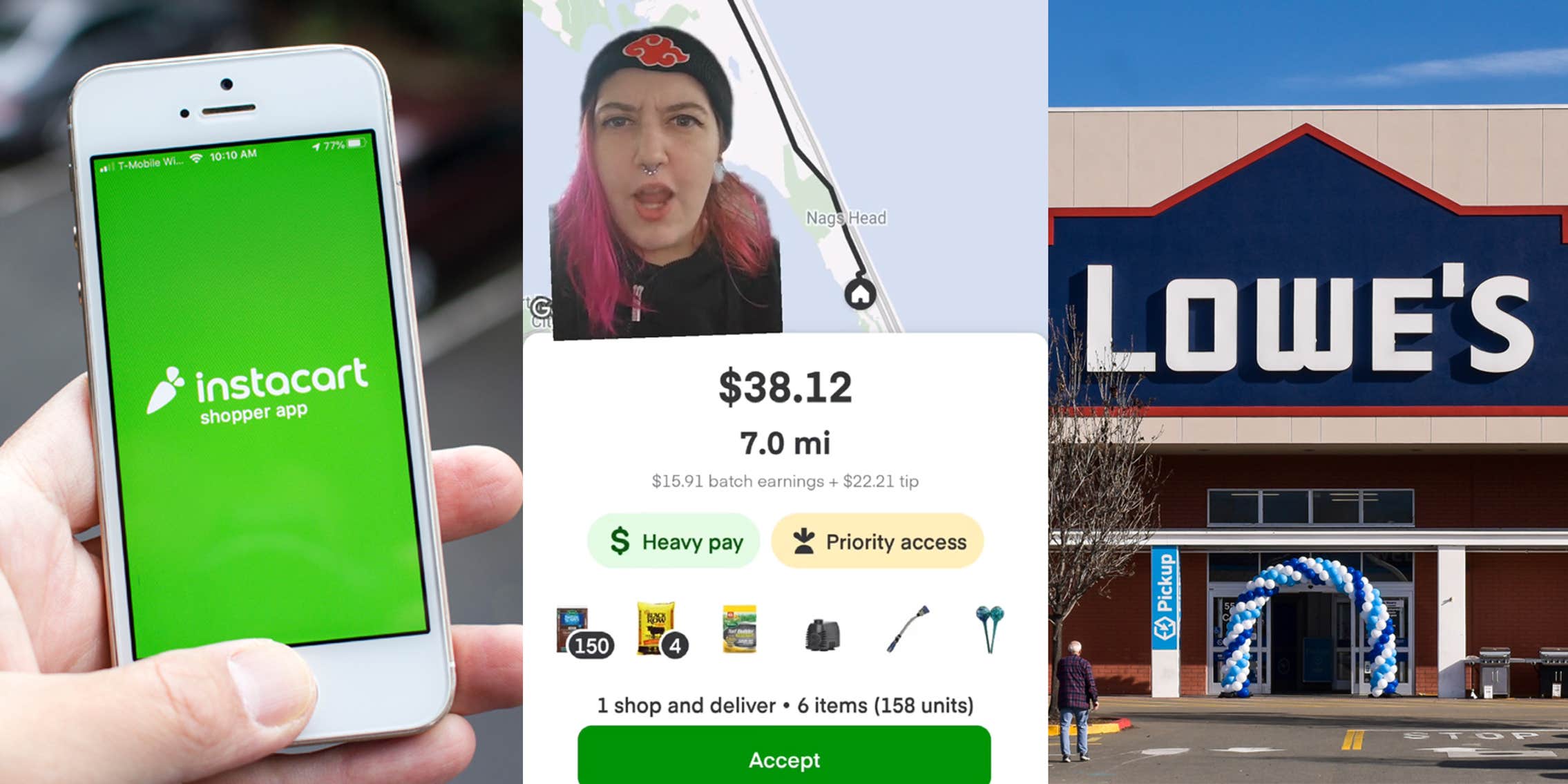 Instacart Offers Shopper Order of 150 Bags of Mulch From Lowe's