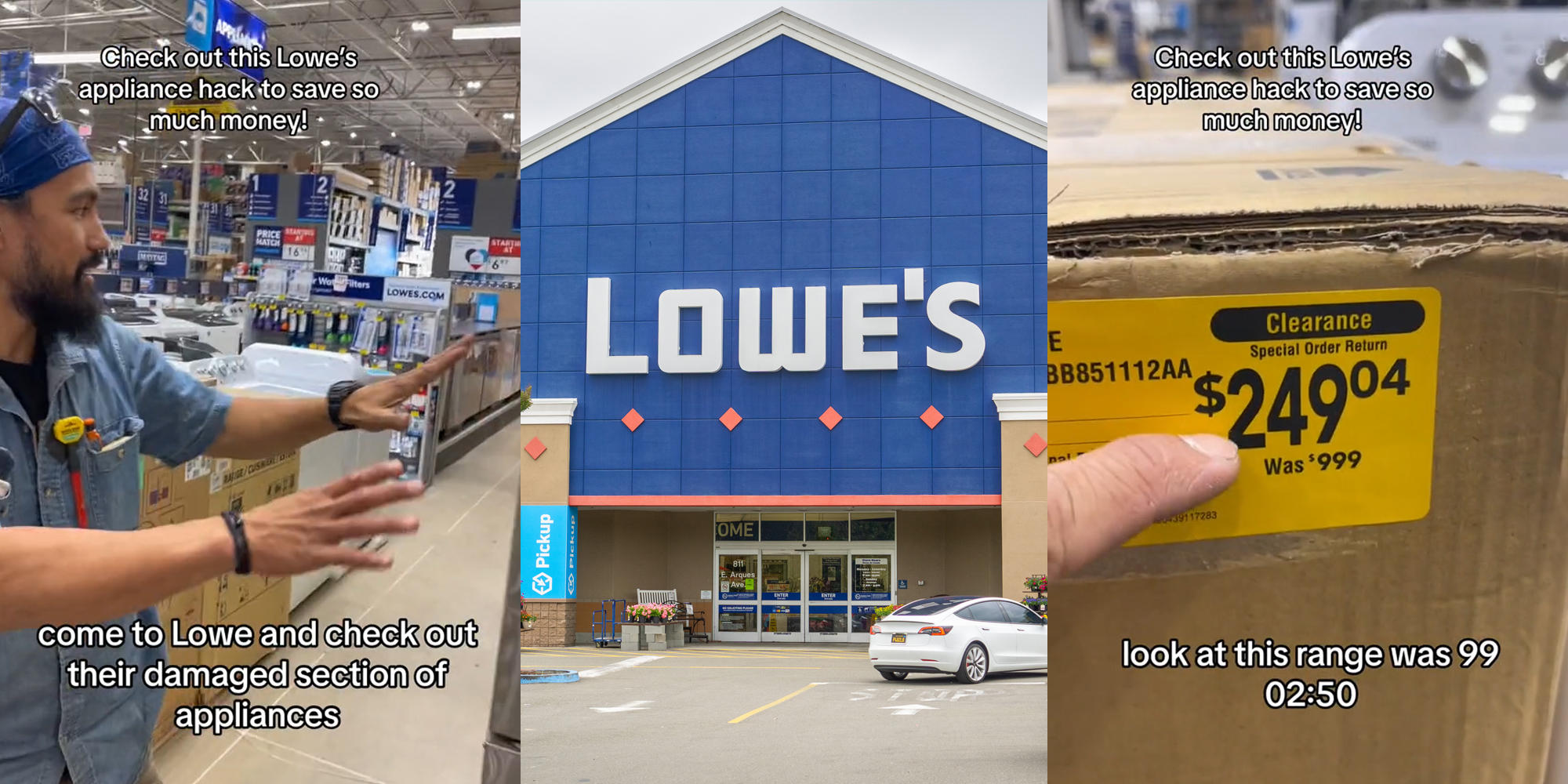 Show me outlet the lowe's website