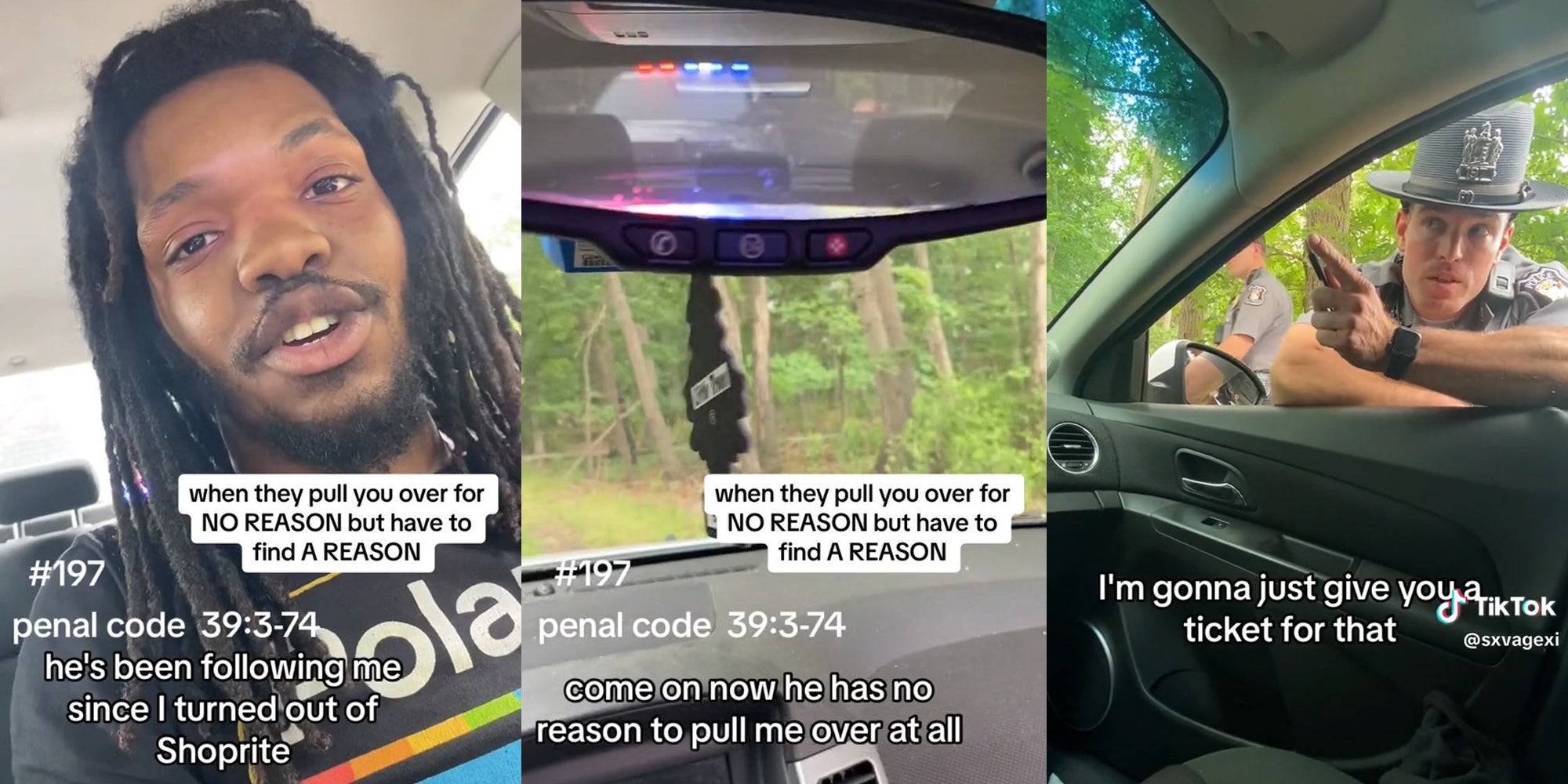 Black Man Chastised By Cop Over Pine Tree Air Freshener