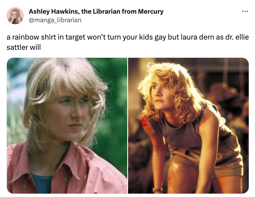 laura dern in jurassic park