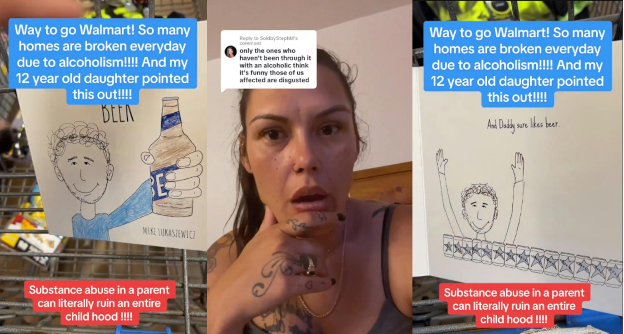 Walmart Mom Says 'Daddy Likes Beer' Promotes Alcoholism