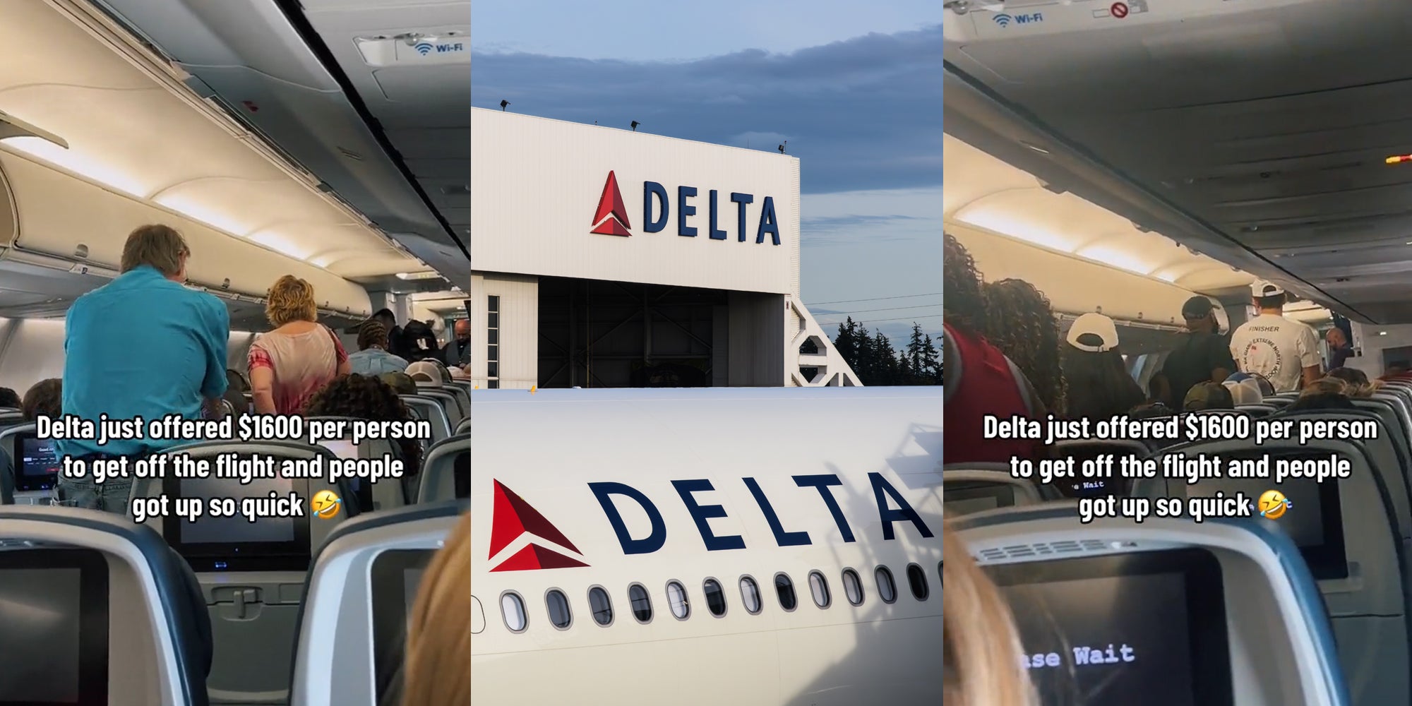 Delta Offers 1,600 To Passengers If They Get Off Plane