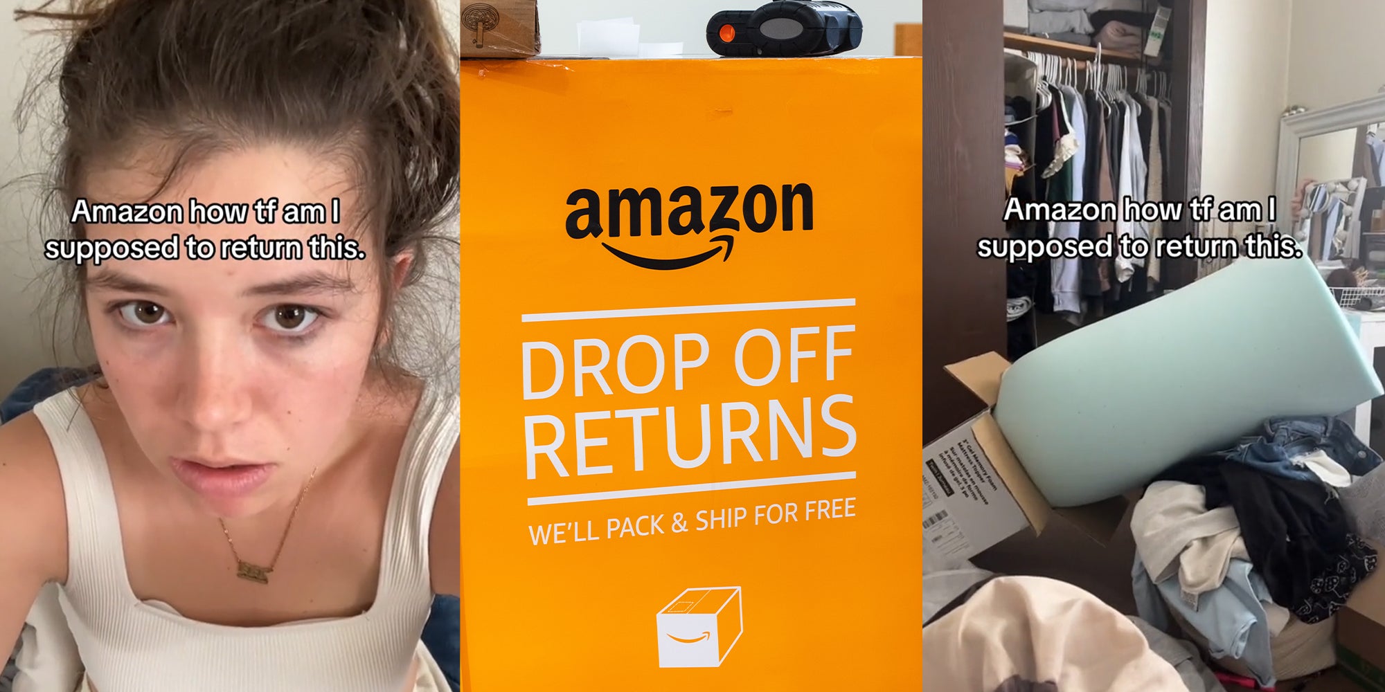 Amazon Customer Struggles With Mattress Topper Return