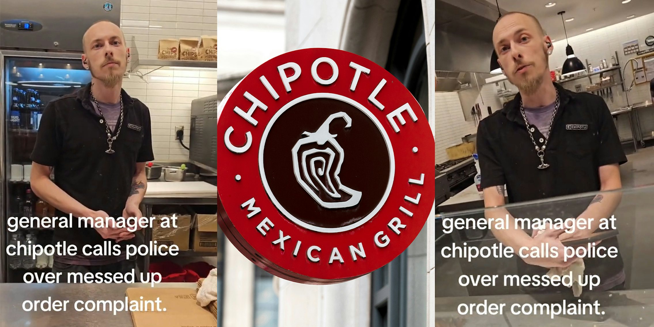 customer claims he didn't received protein in his bowl and get manager fired at Chipotle
