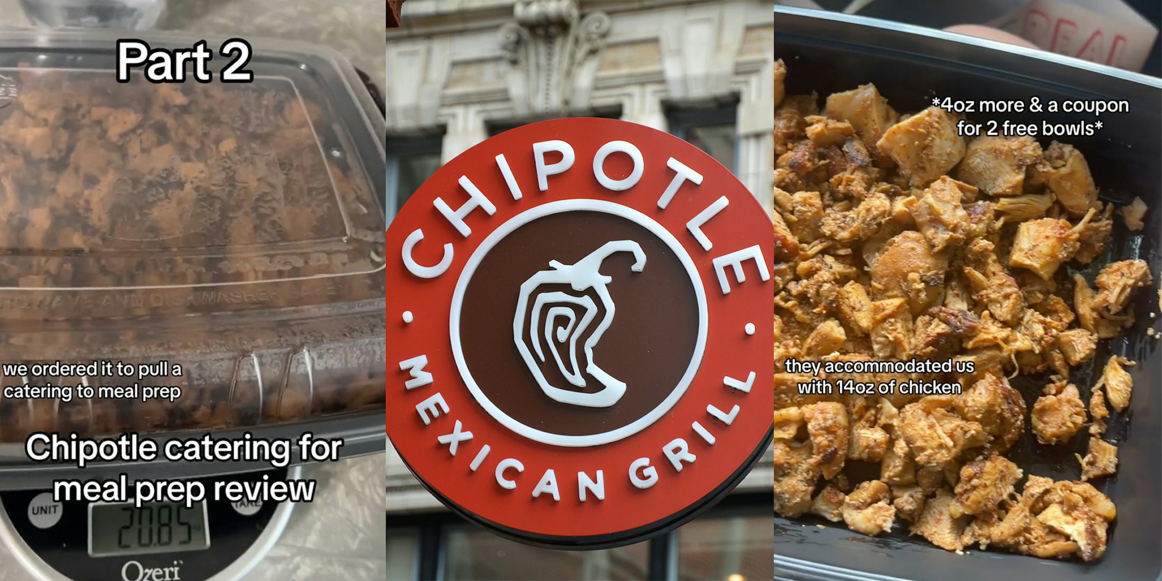 Chipotle customer complains about getting skimped on 10 ounces of chicken