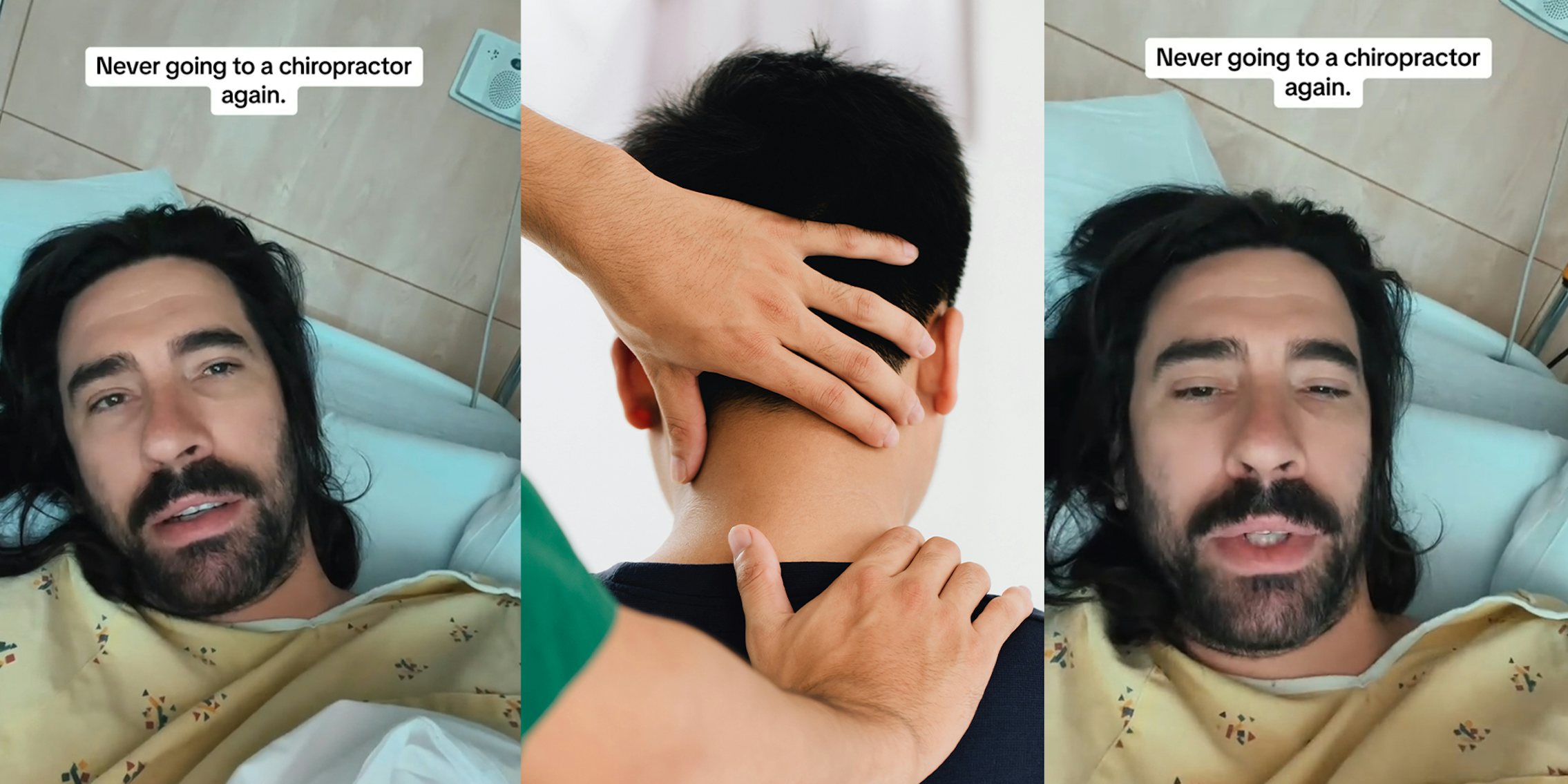 TikToker lands in hospital after going to chiropractor