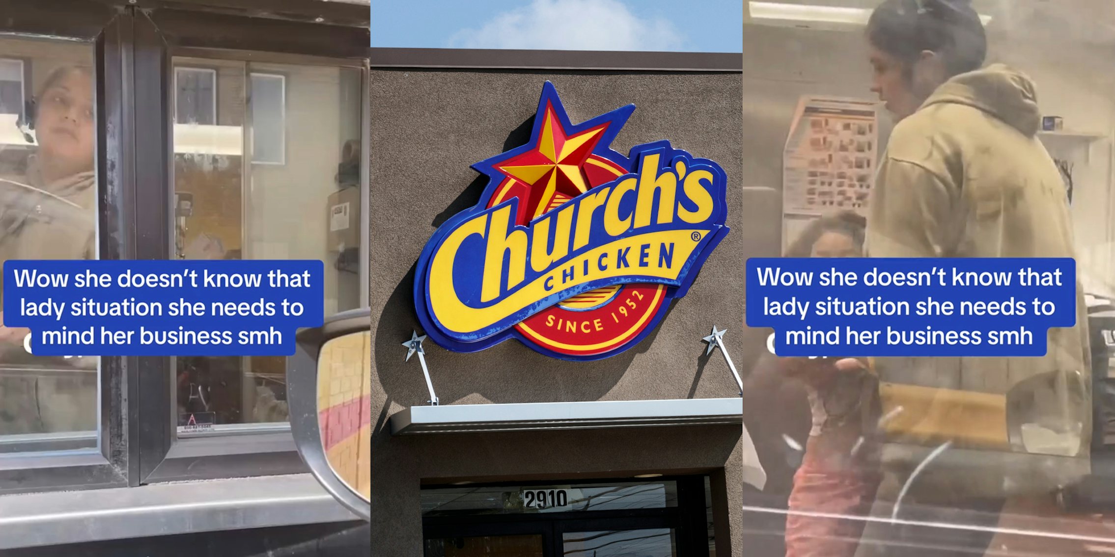 Customer catches Church's Chicken worker's child in kitchen