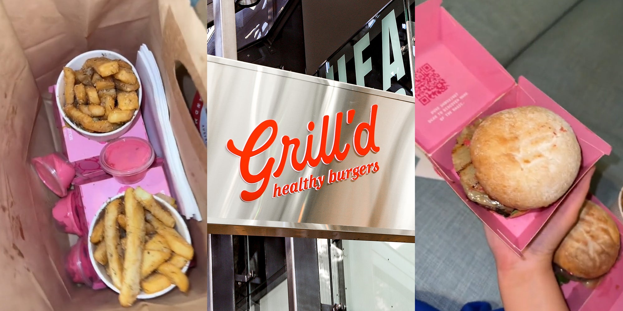 Grill'd Customer Receives Barbie Burger Without the Pink Bun