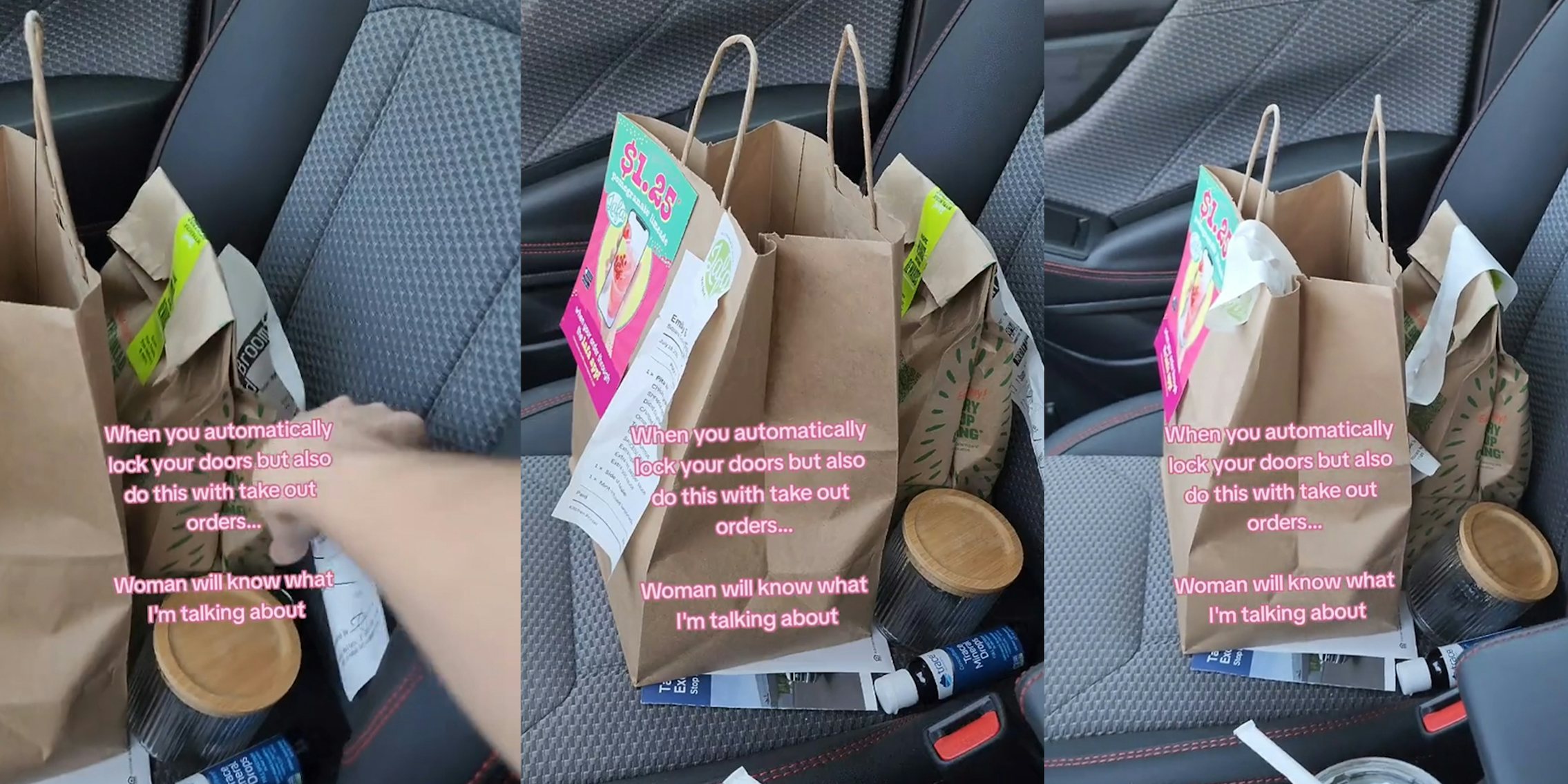 Female customers say you should always hide the long receipt on your takeout order