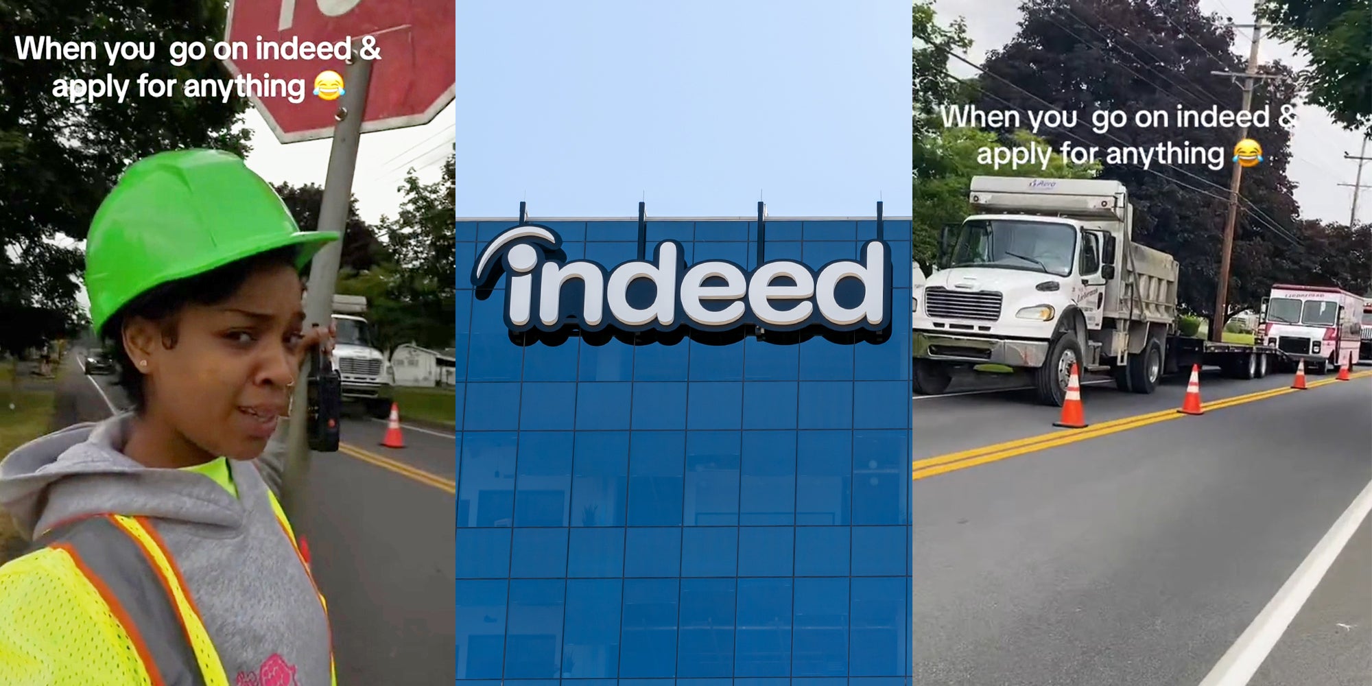 Worker Applies for Job via Indeed. Gets Position Flagging Traffic