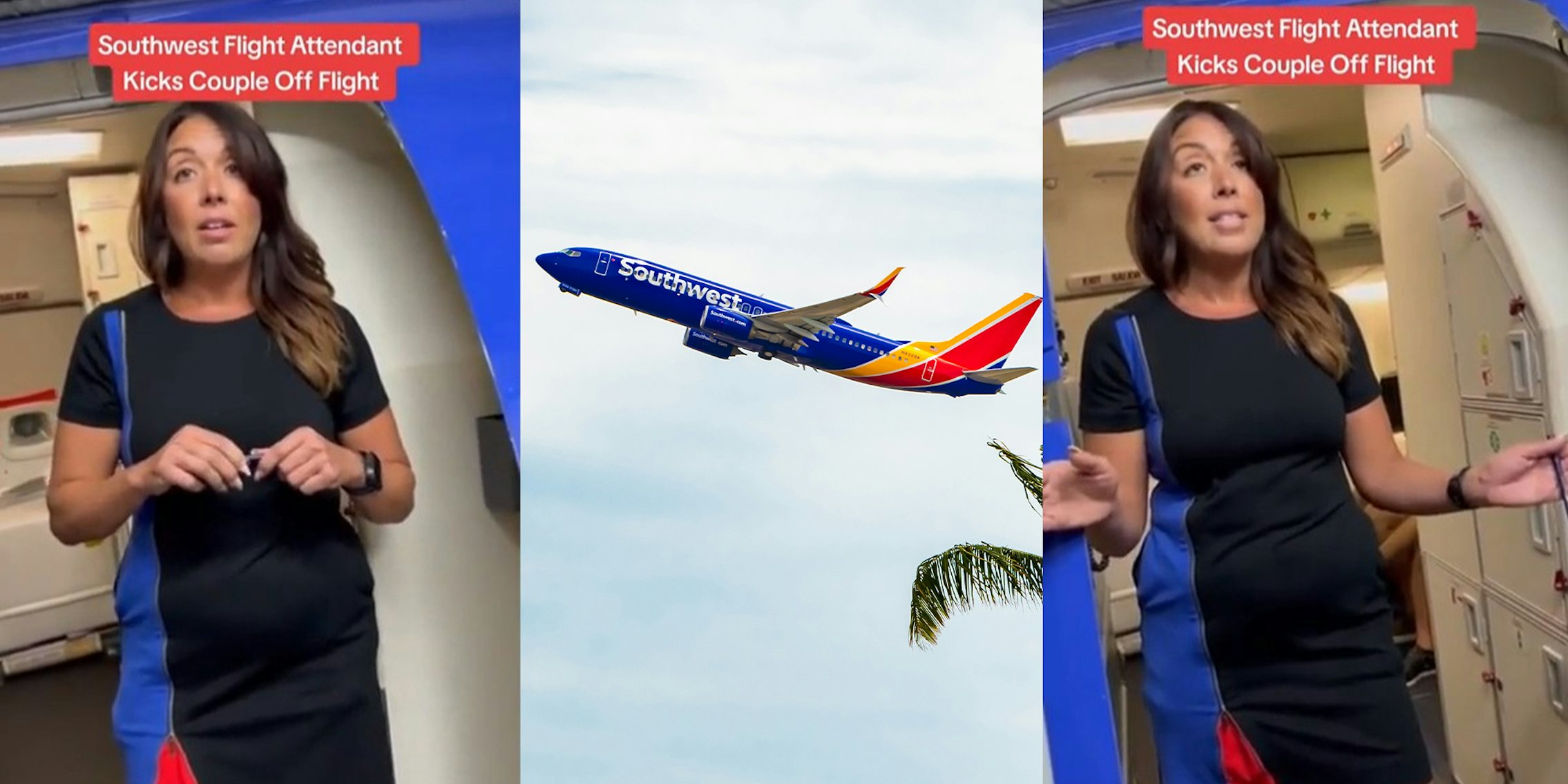 Southwest Airlines flight attendant kicks off couple from airplane