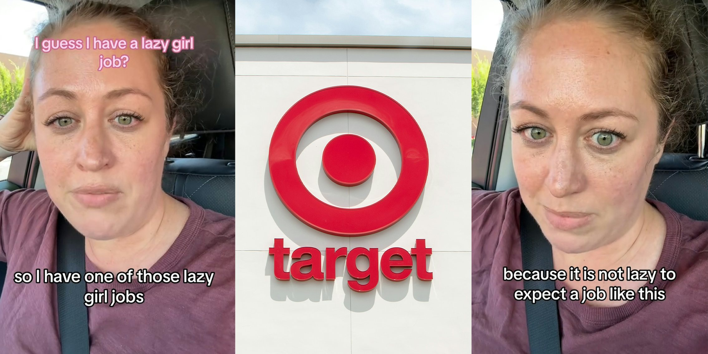 Woman with 'lazy girl job' goes to Target during the day. Her boss knows