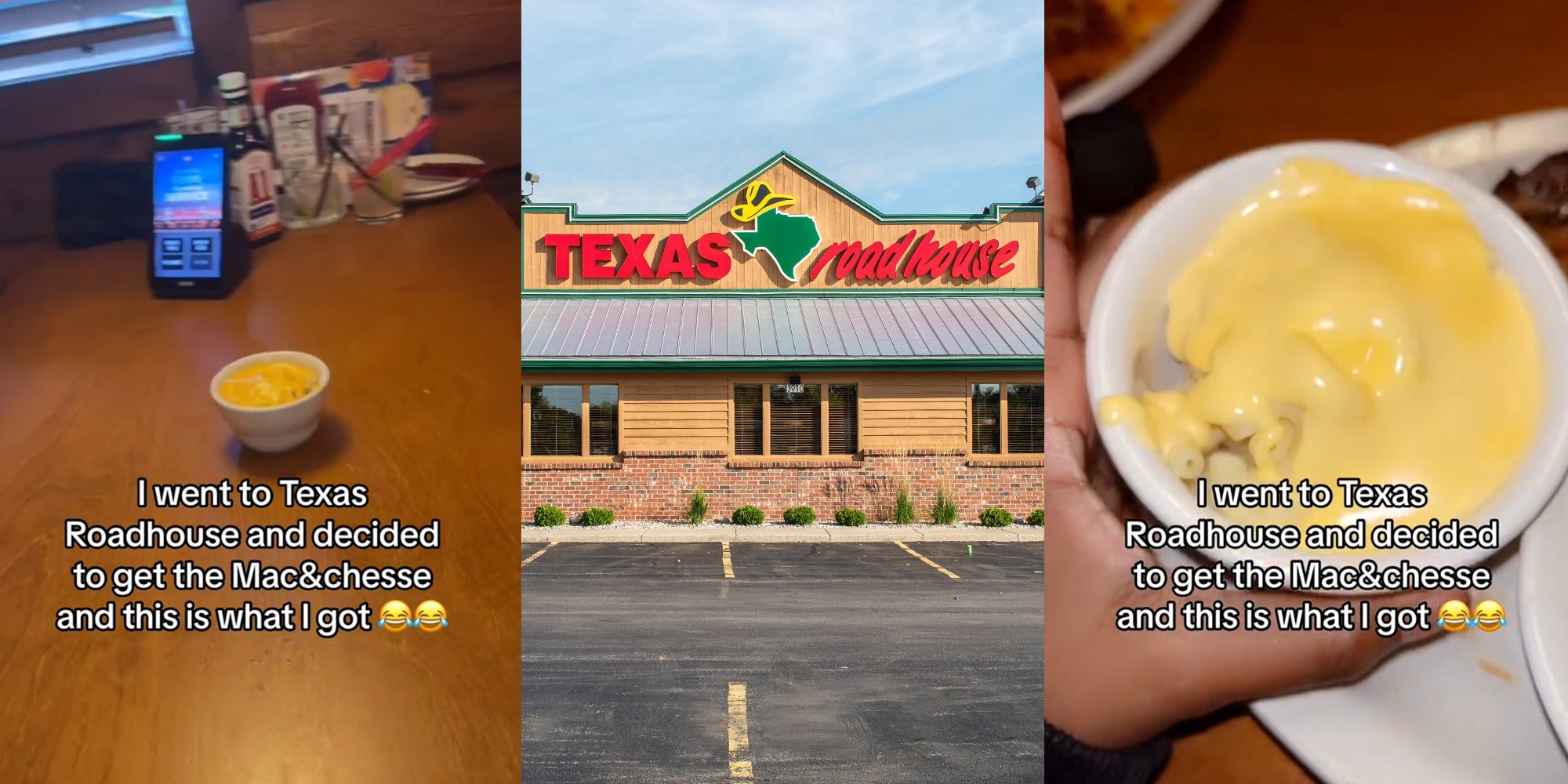 Texas Roadhouse Customer Gets Served Unmixed Mac & Cheese