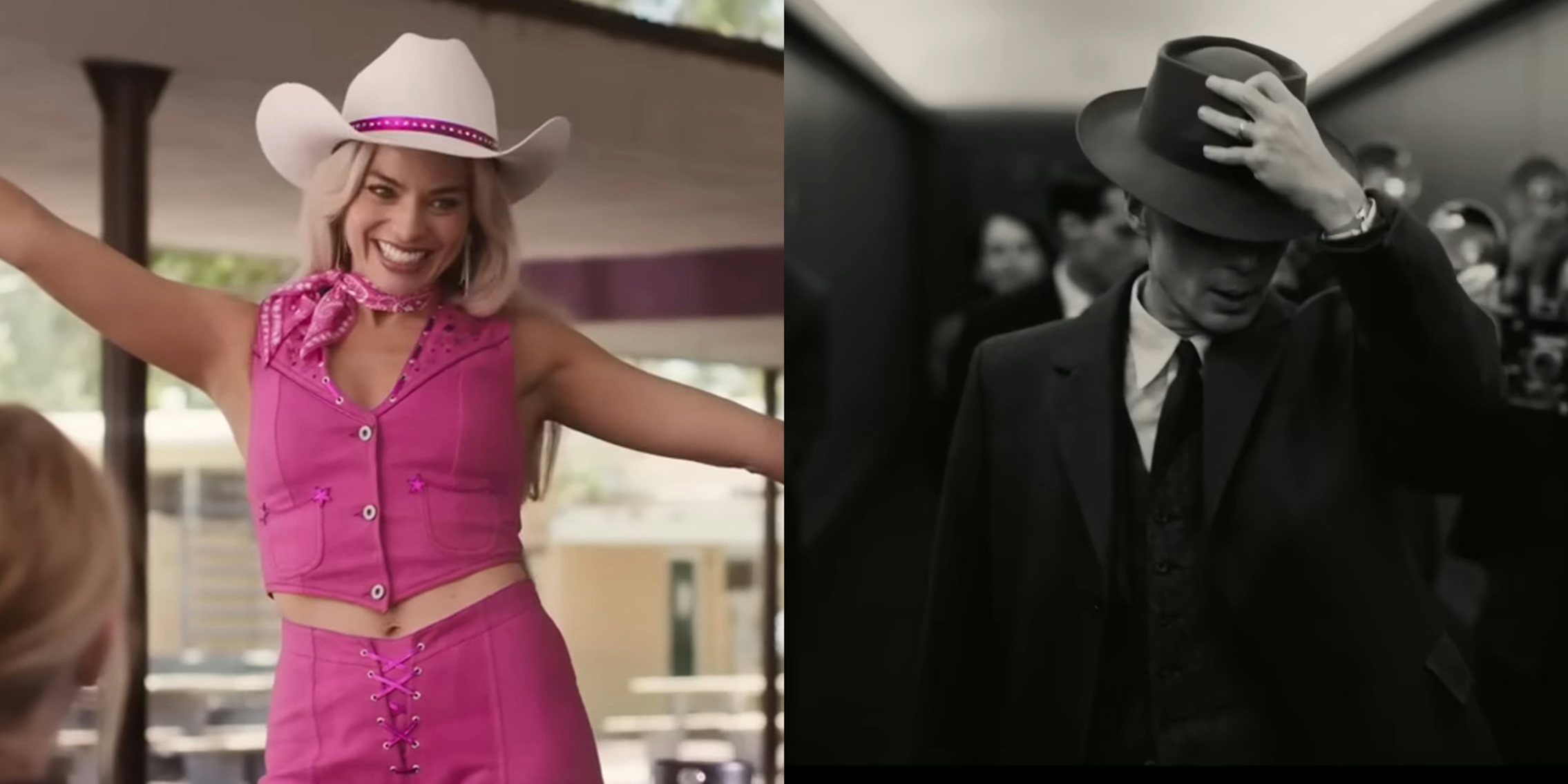 Barbenheimer launched a new splitscreen comparison meme