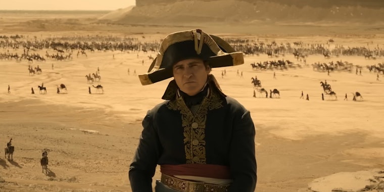 Screen Grab from Napoleon Trailer