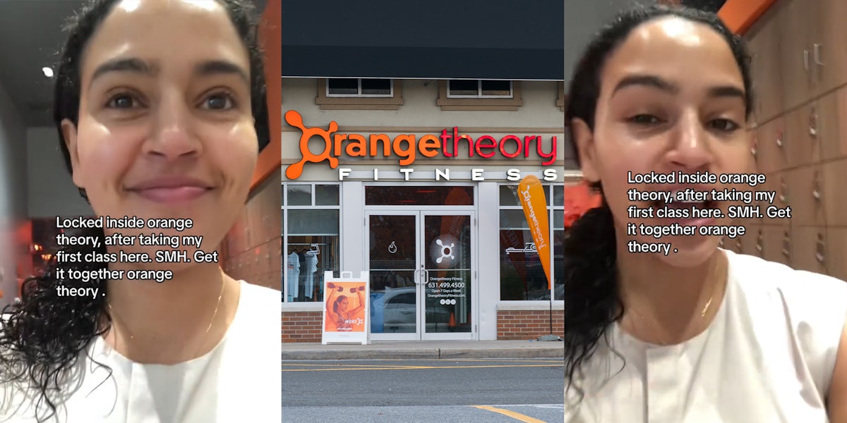 Woman Gets Locked in an Orangetheory at the Mall