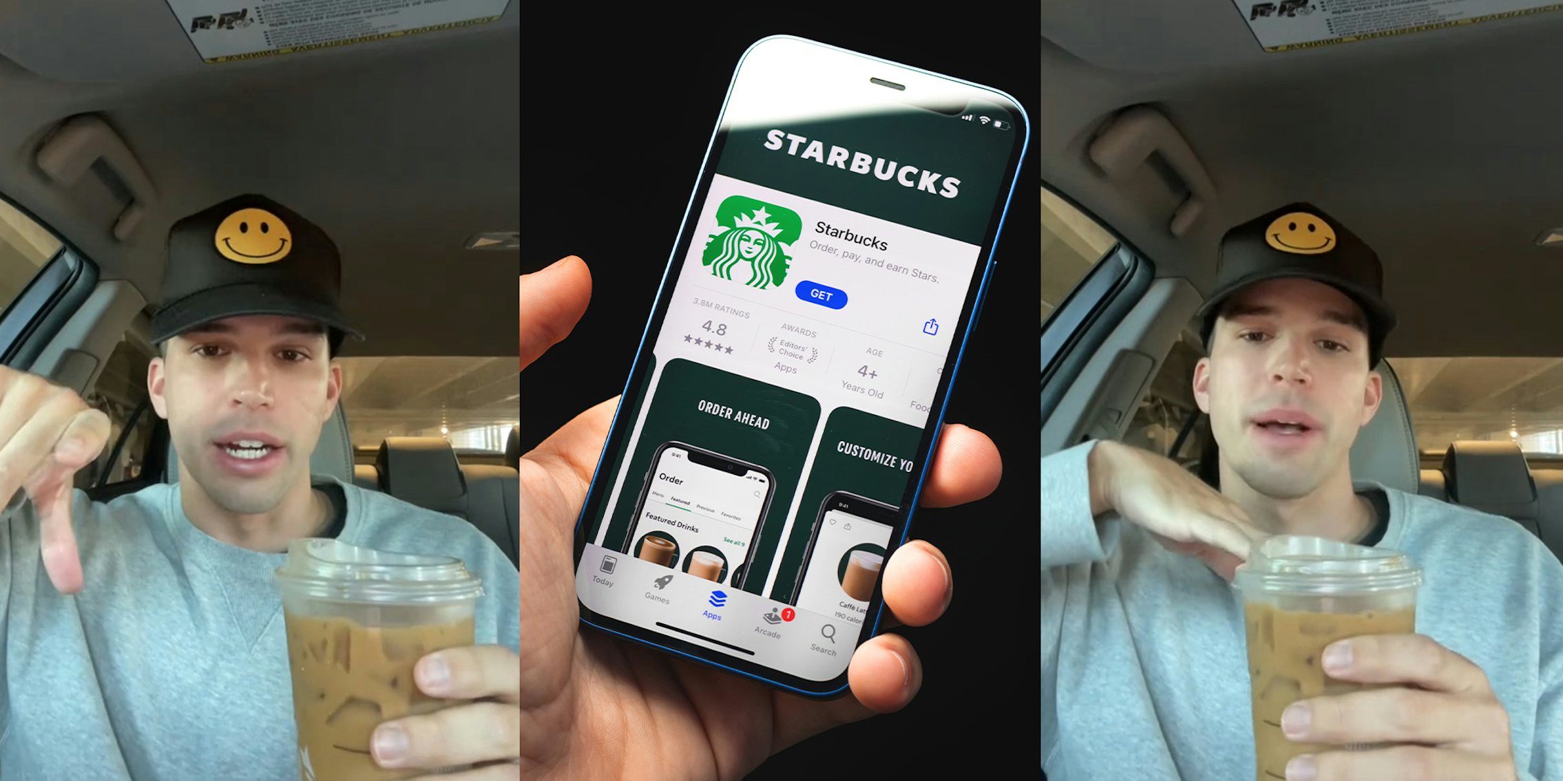 Starbucks Customers says he is earning money with the app