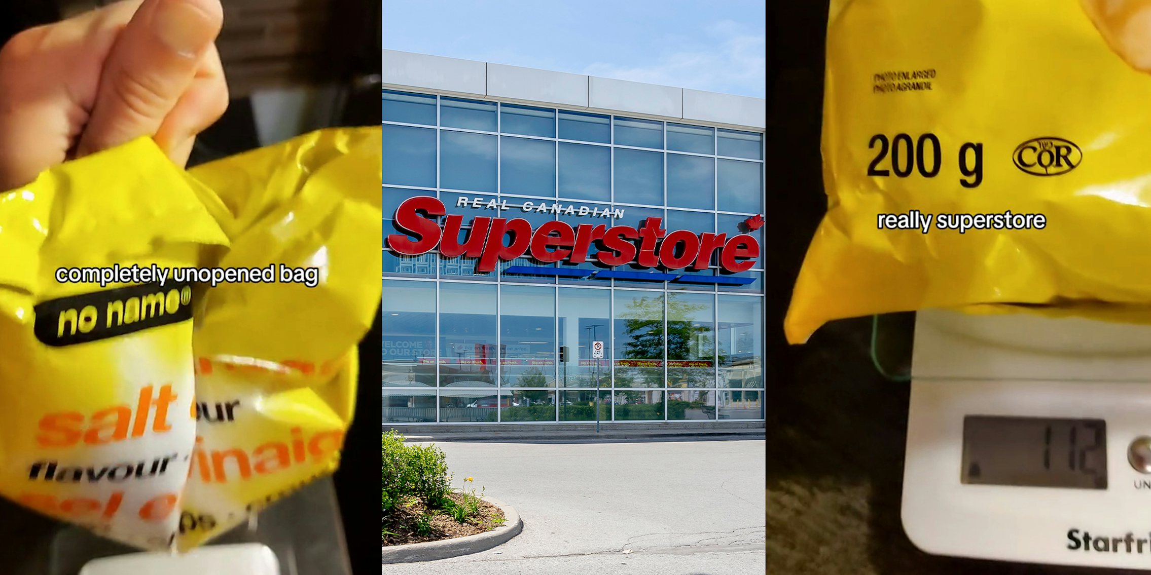 Shopper catches Superstore selling underweight chip bag