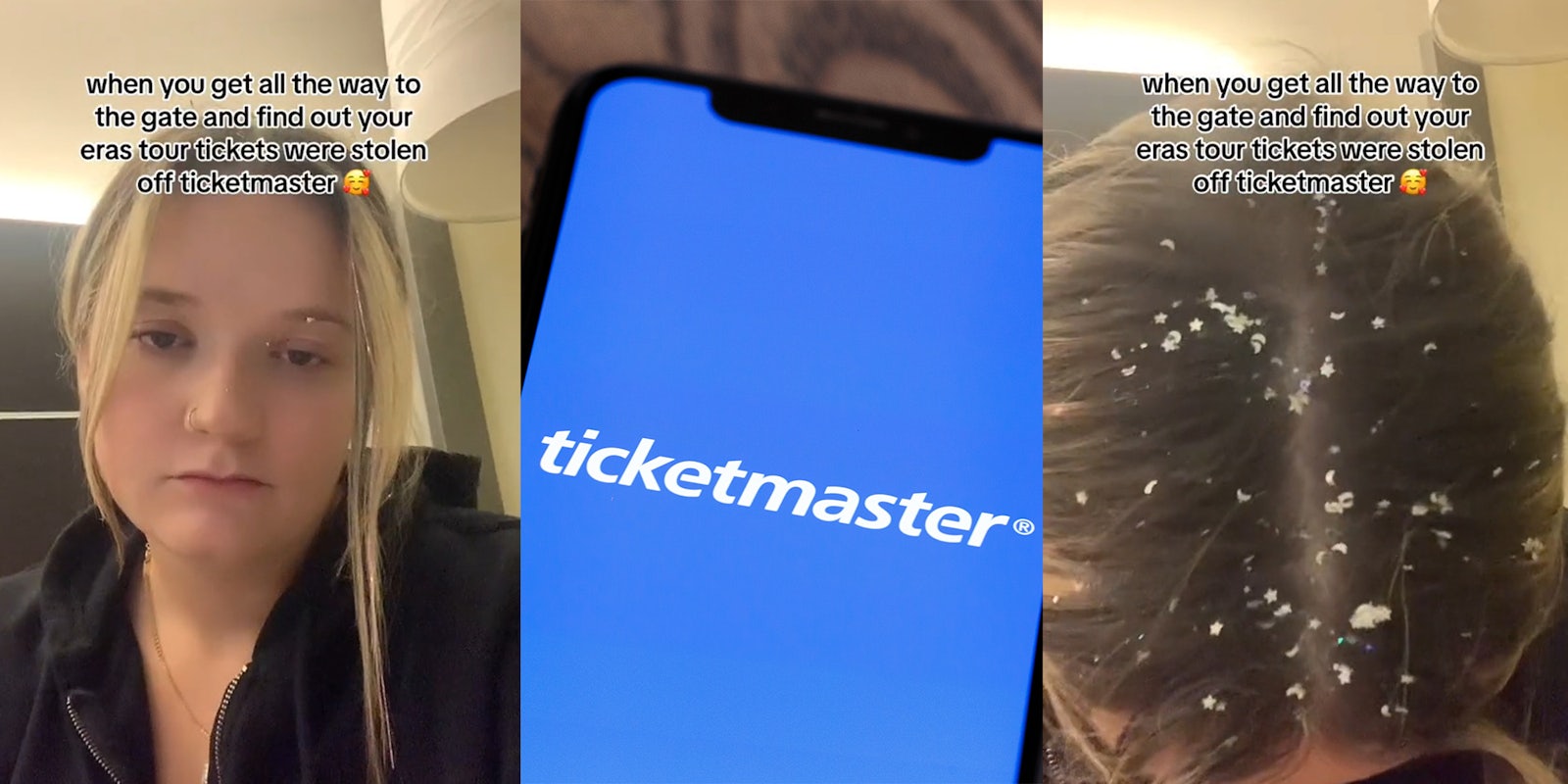 Swiftie makes it to concert doors before realizing her Eras tour tickets were stolen off Ticketmaster