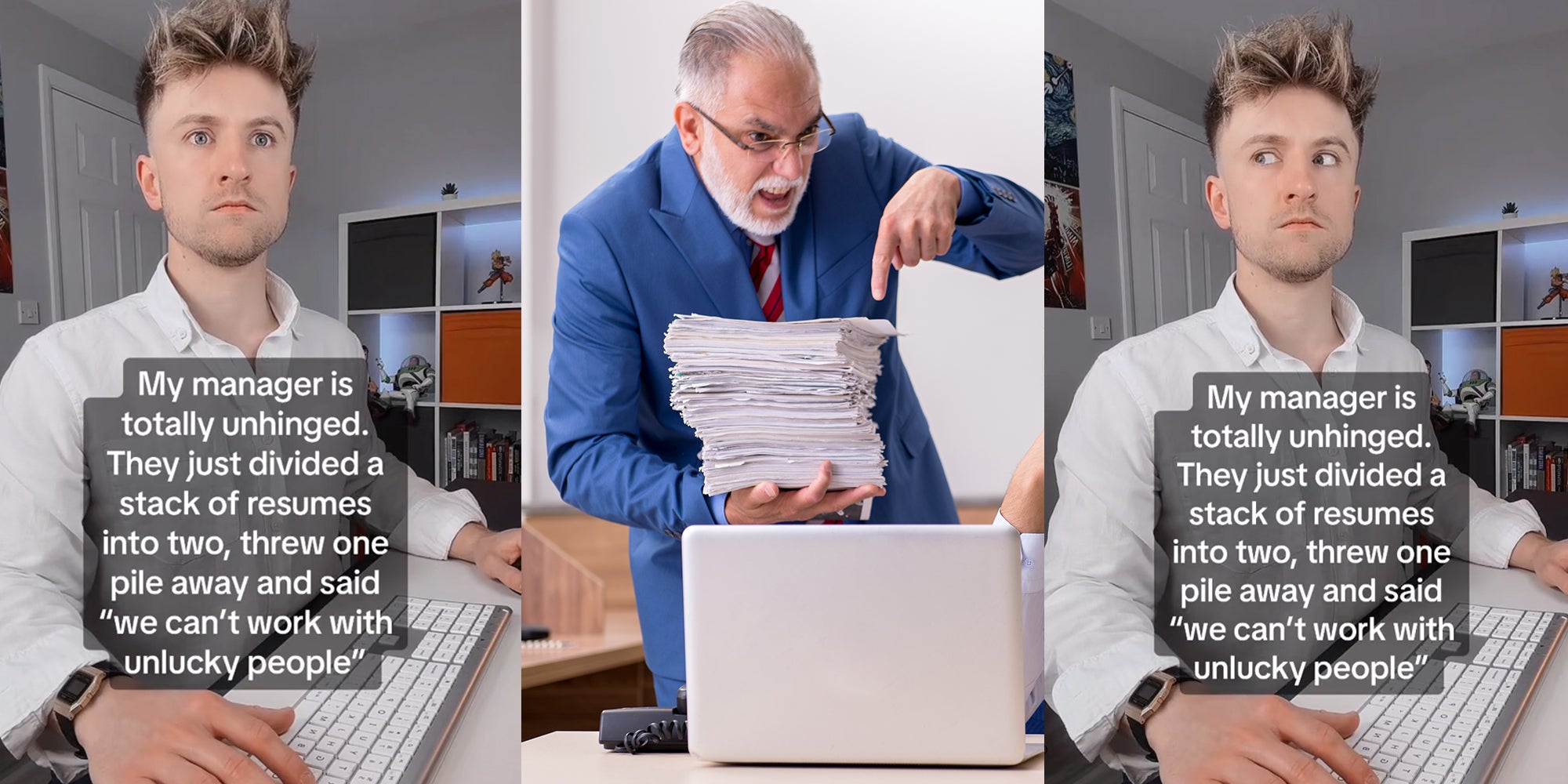 Manager Throws Out Applicant Resumes, Says They're 'Unlucky'