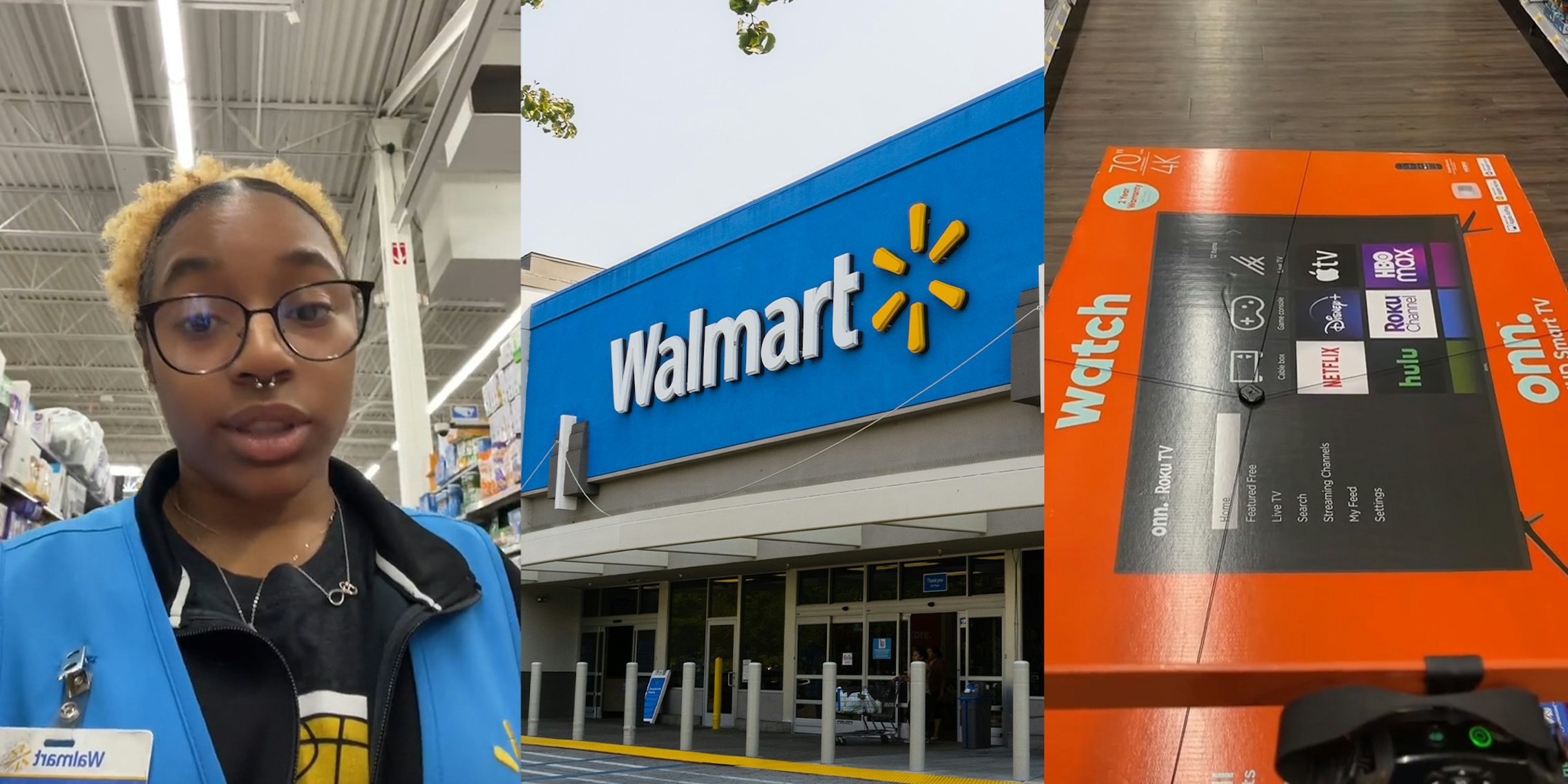 Walmart picker complains after customer orders TV