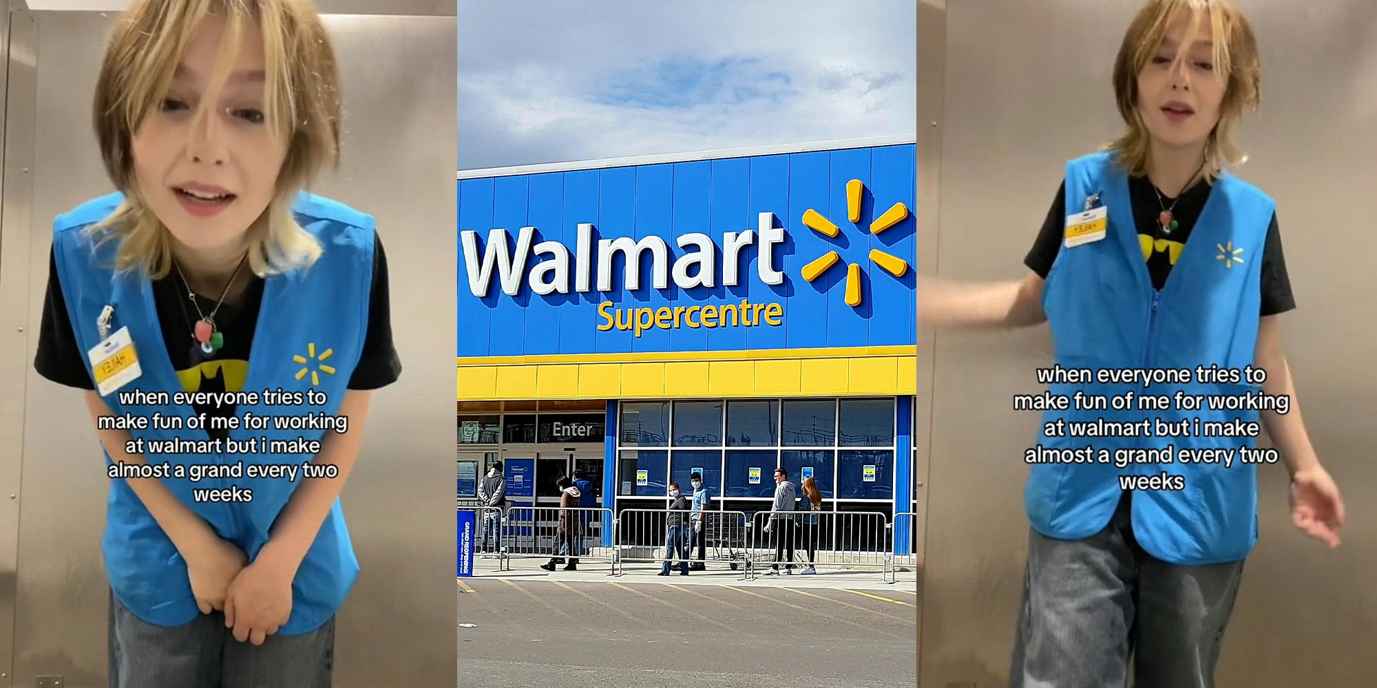 Walmart worker says they’re tired of being made fun of for working at Walmart.