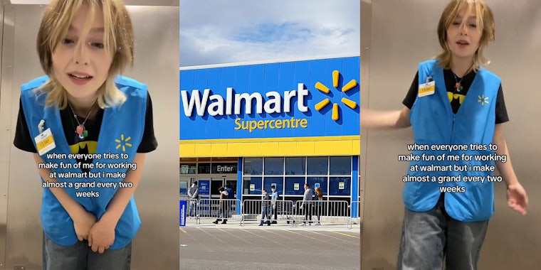 Walmart worker says they’re tired of being made fun of for working at Walmart.