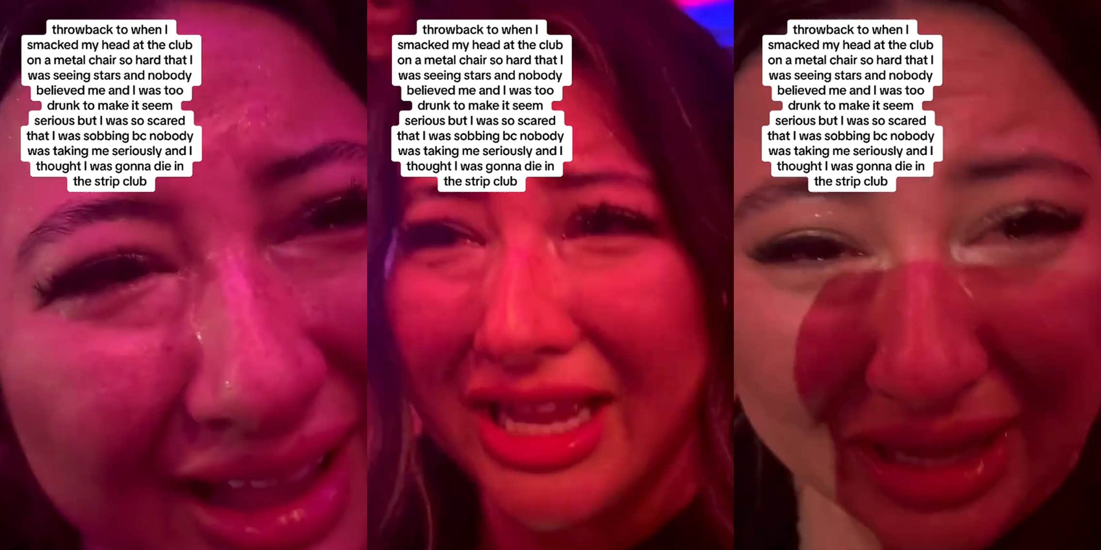 Woman Hit Her Head In Club So Hard She Was Seeing Stars Woman Hit Her Head In Club So Hard She Was Seeing Stars