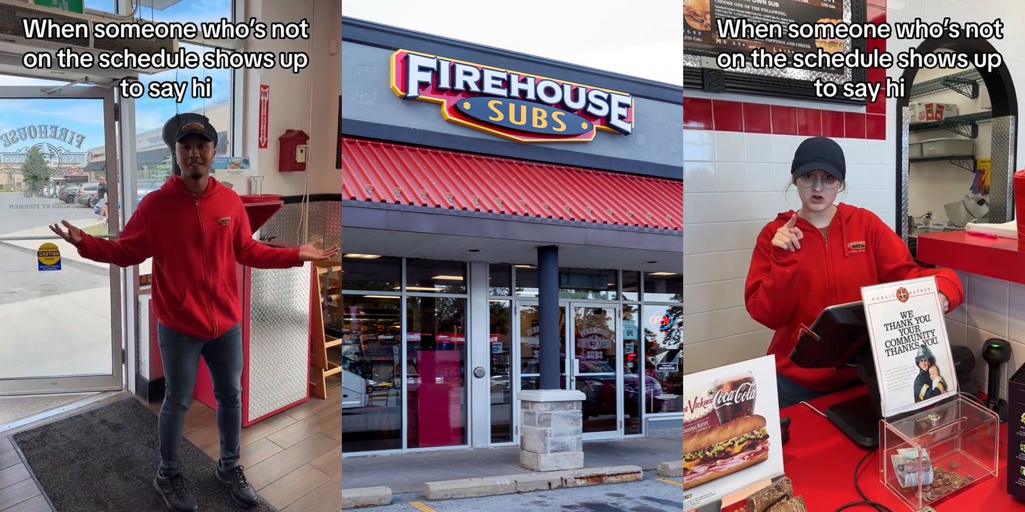 Firehouse Subs Worker Mocks Those Who Show Up on Day Off