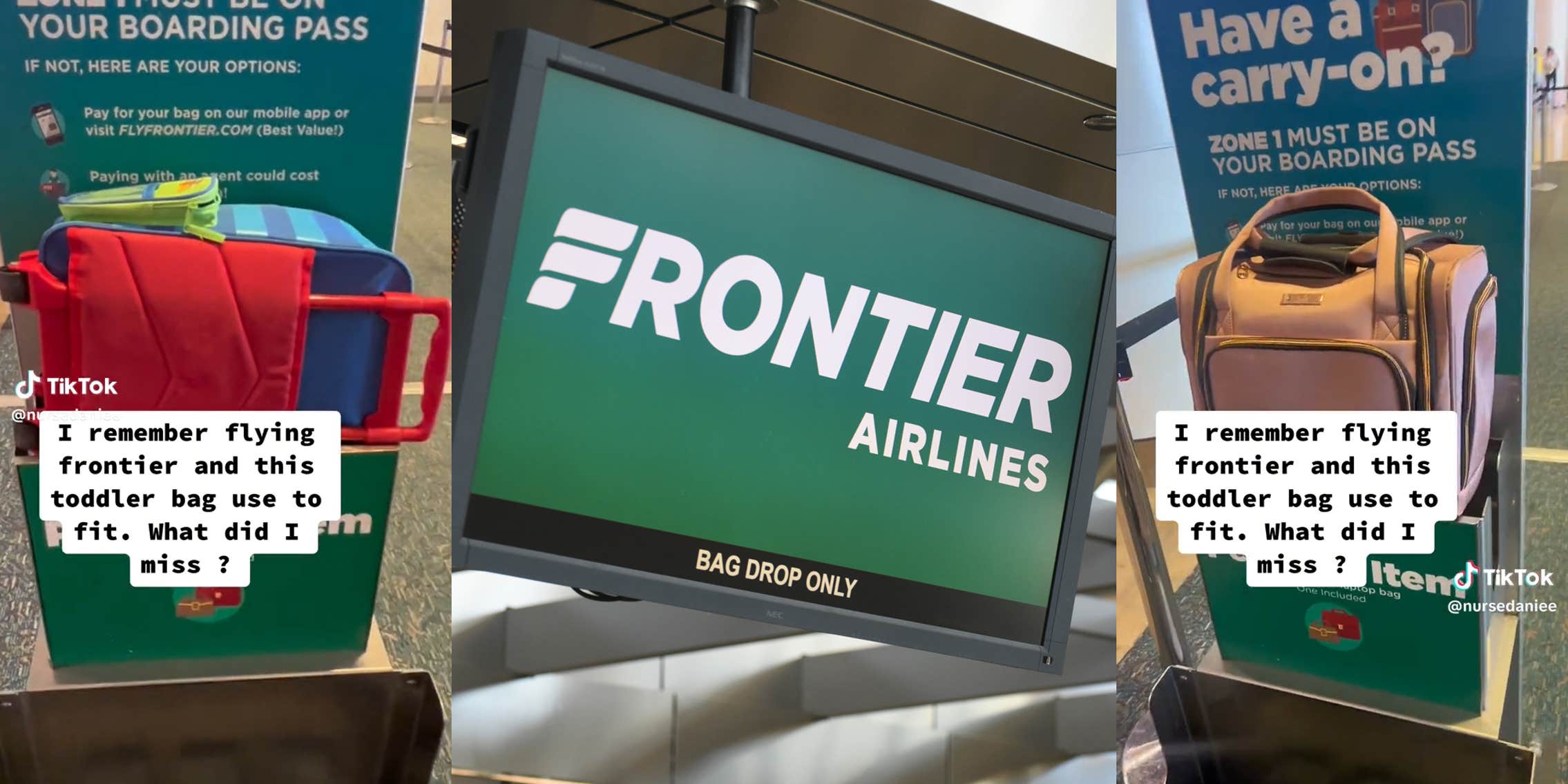 Frontier Customer Says Bag Doesn t Fit In Baggage Sizer Anymore frontier-customer-says-bag-doesn-t-fit-in-baggage-sizer-anymore
