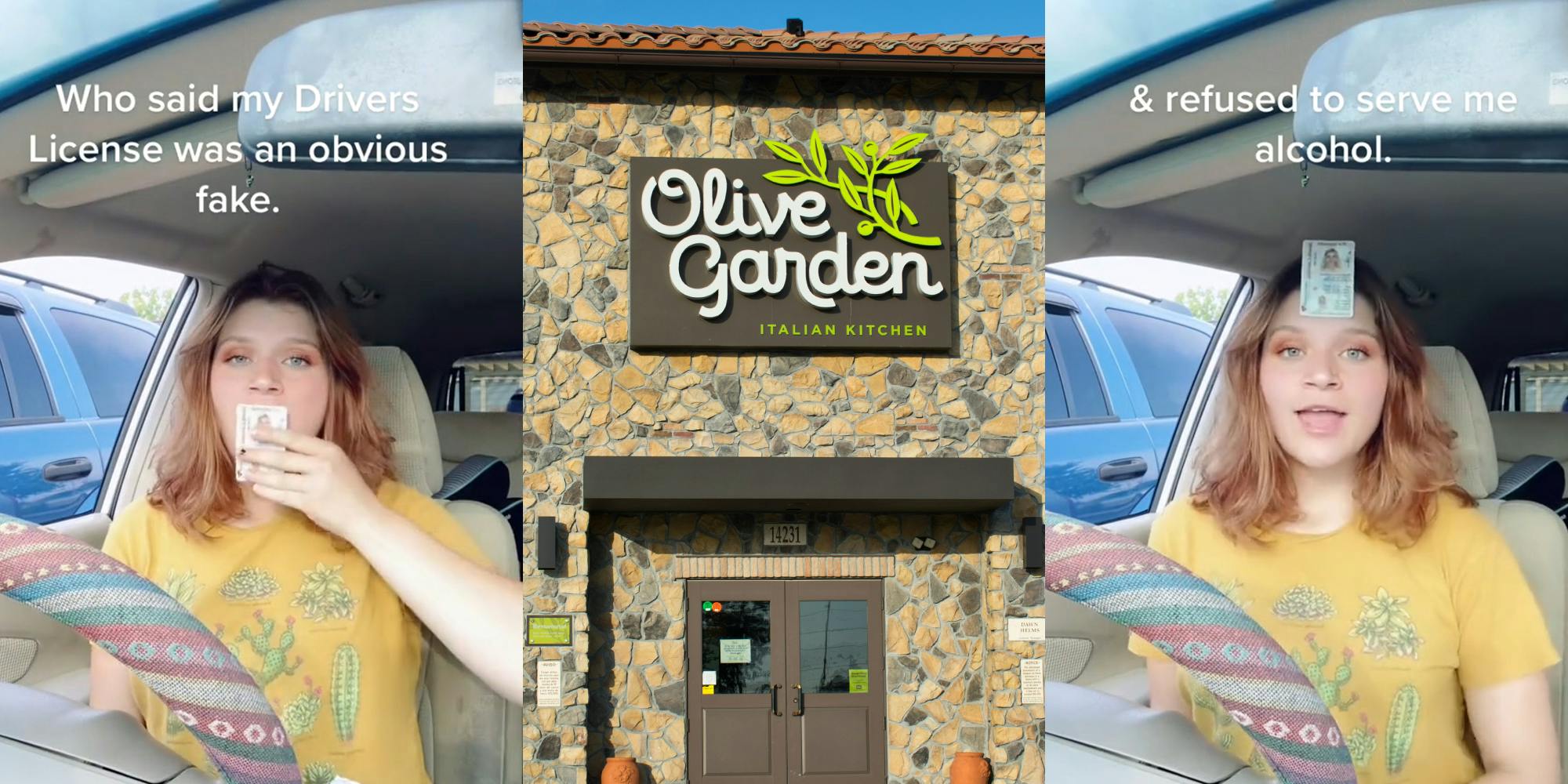 Olive Garden Customer Says Worker Accused Her of Having Fake