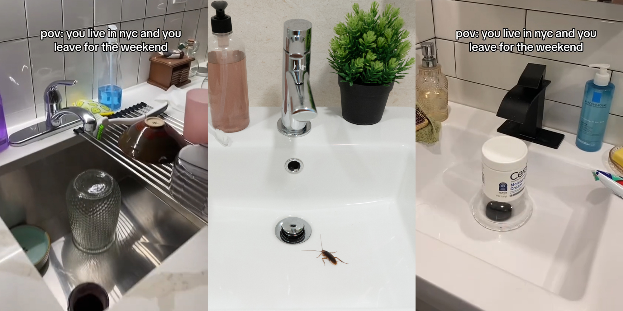 Tenant S Roach Protection Drain Plug Hack Goes Viral   Plugging Sinks Tiktok 