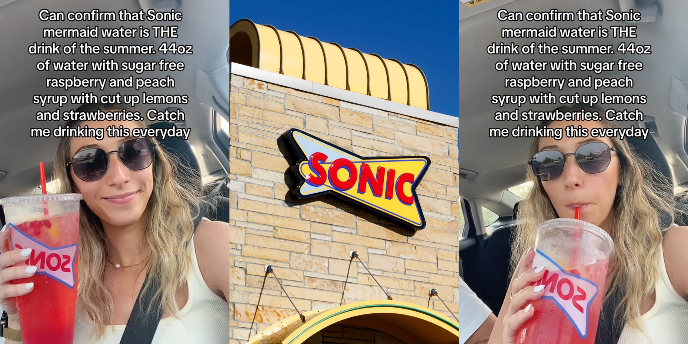Sonic Customer Calls Mermaid Water 'Drink of the Summer'