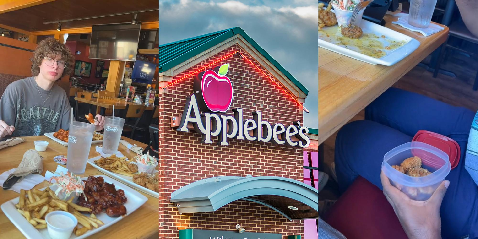 Applebee's Customers Sneak Wings into Tupperware, Ziploc Bags