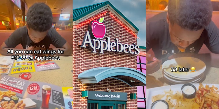 Applebee's customers barely make it through 50 wings during $12.99 all-you-can-eat special
