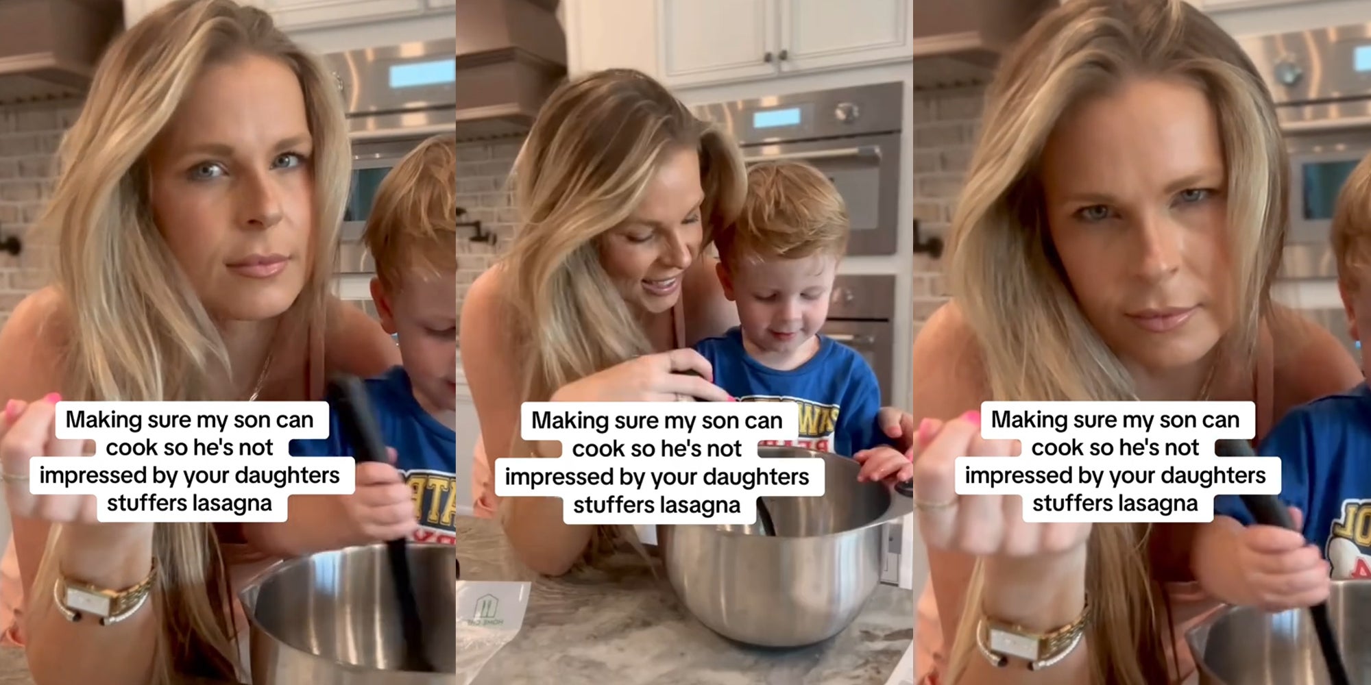 Boy moms are doing their own #teachingoursons videos