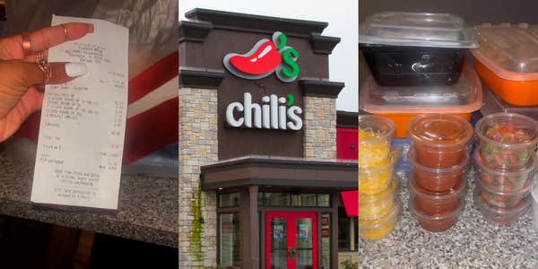 Customer showing how they do a Chilis Meal Prep