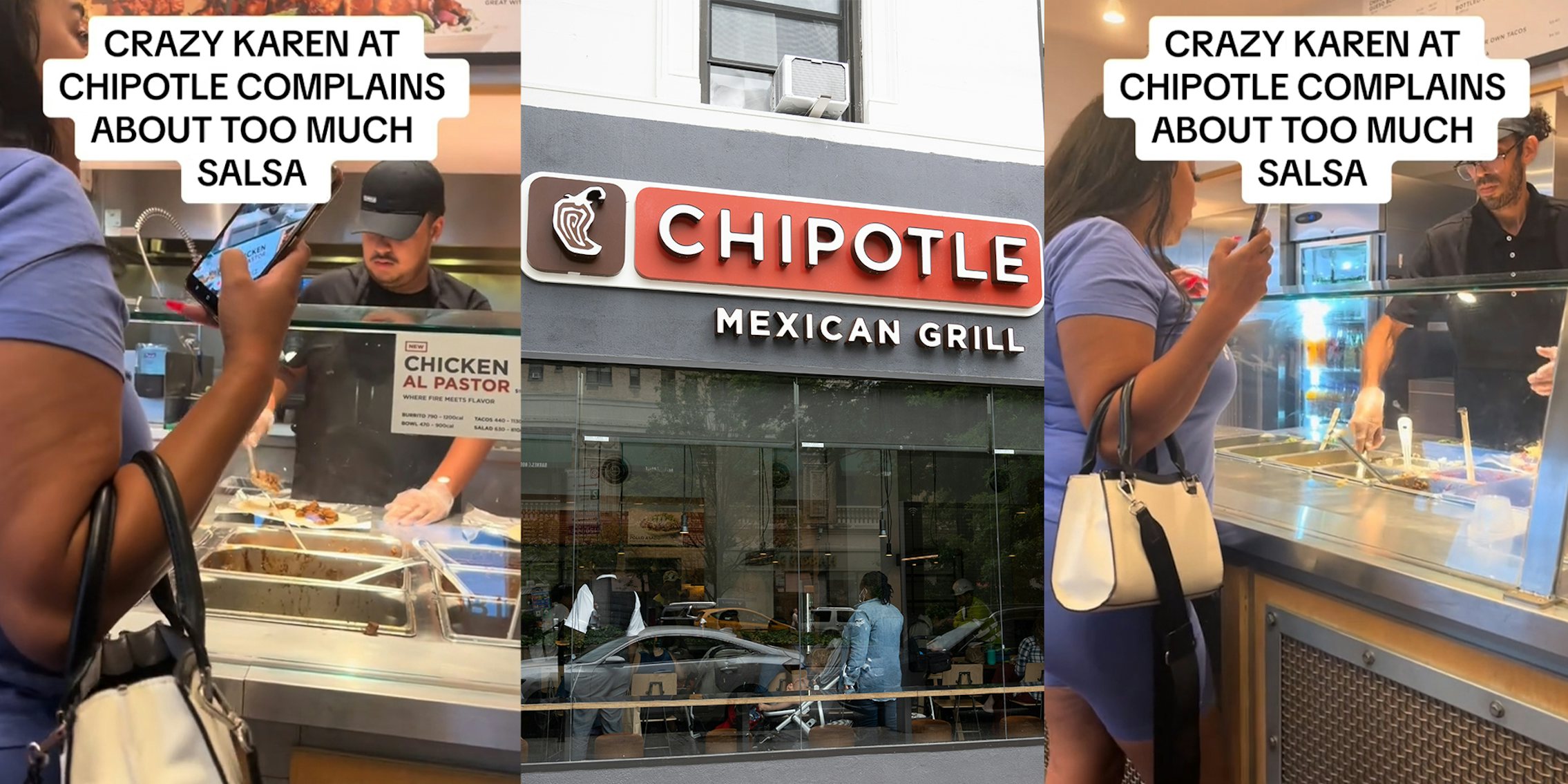 Chipotle customer throws fit after worker puts 'too much' salsa on her order