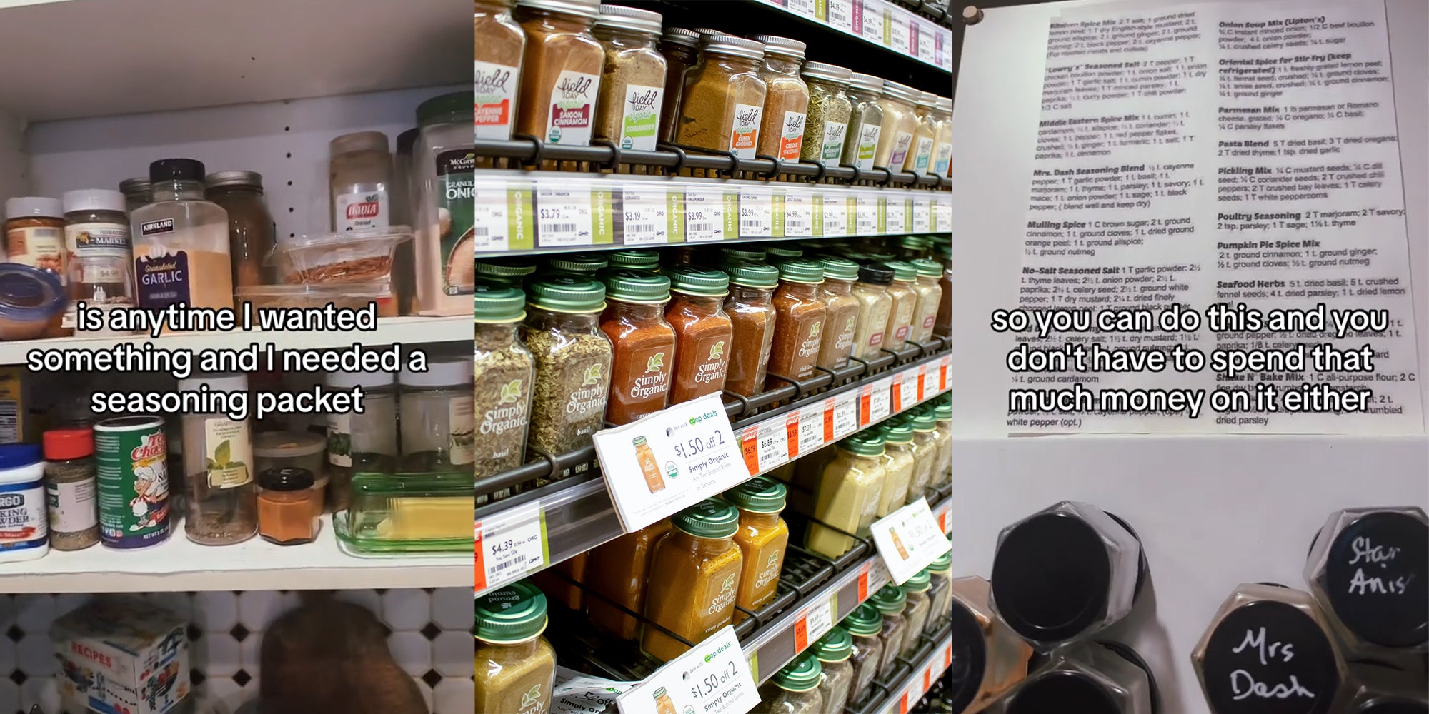 TikToker shares spice packet hack to save money