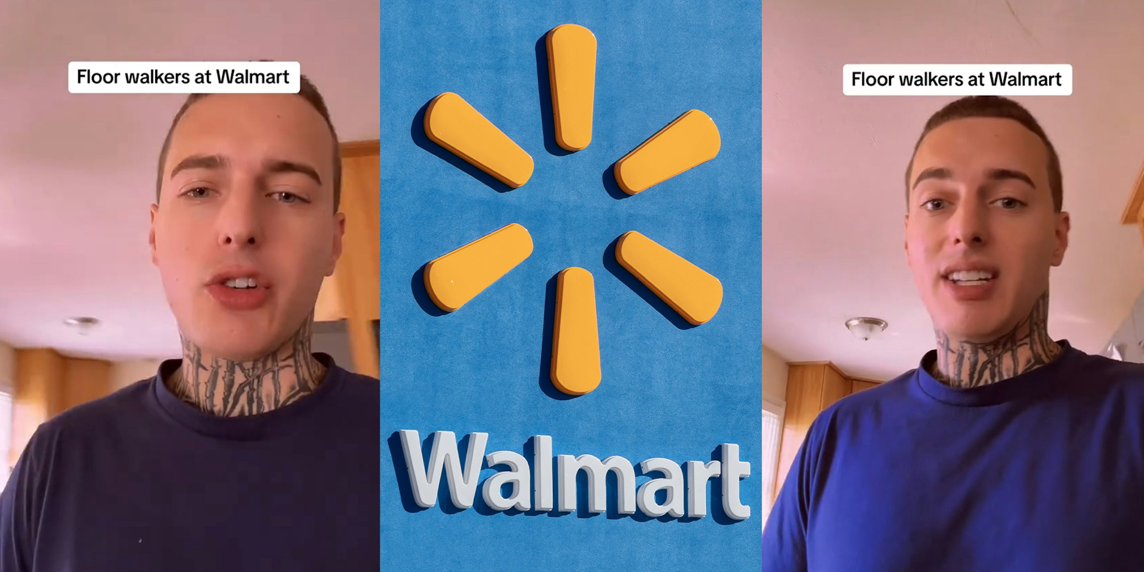 Shopper calls out 'floor walkers' at Walmart