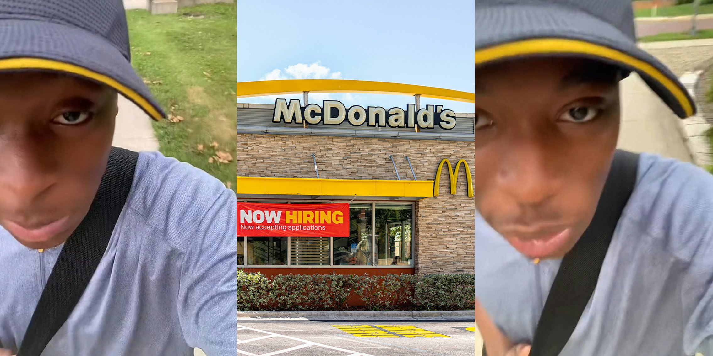 McDonald's worker struggles on nugget station